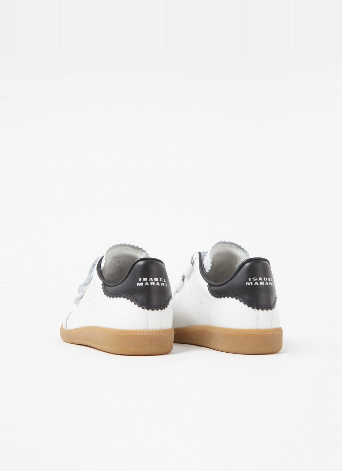 Isabel Marant Beth sneaker van kalfsleer  - detail 2 wit