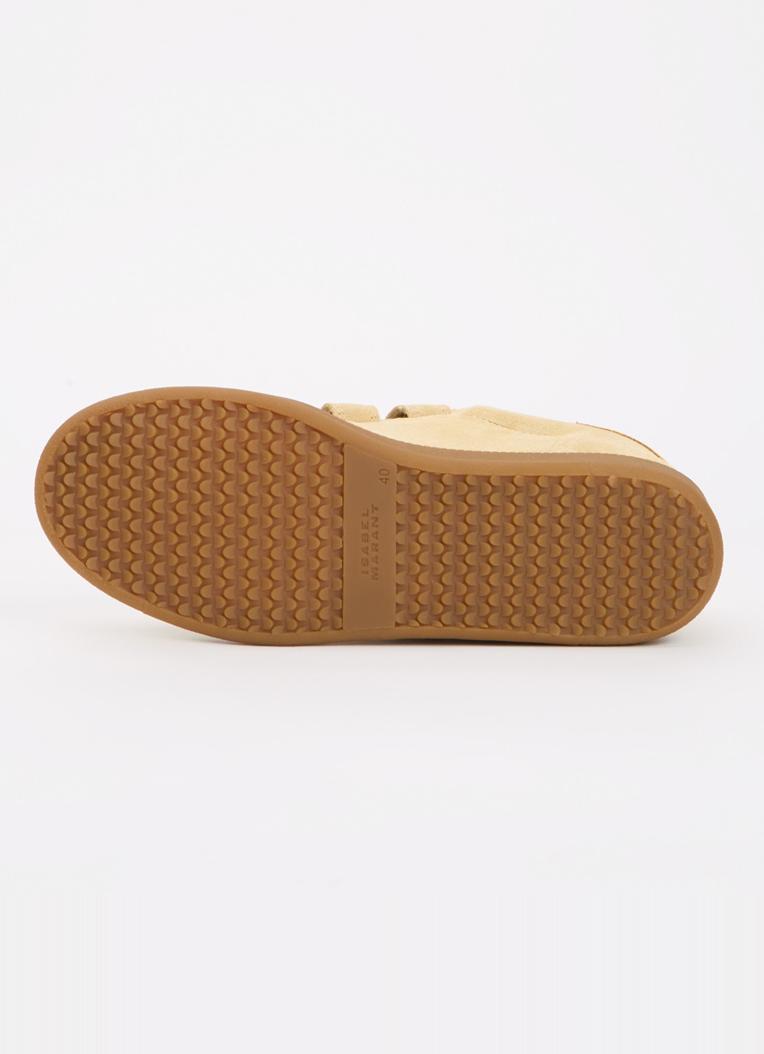 Isabel Marant Beth sneaker van kalfssuède - detail 4 beige