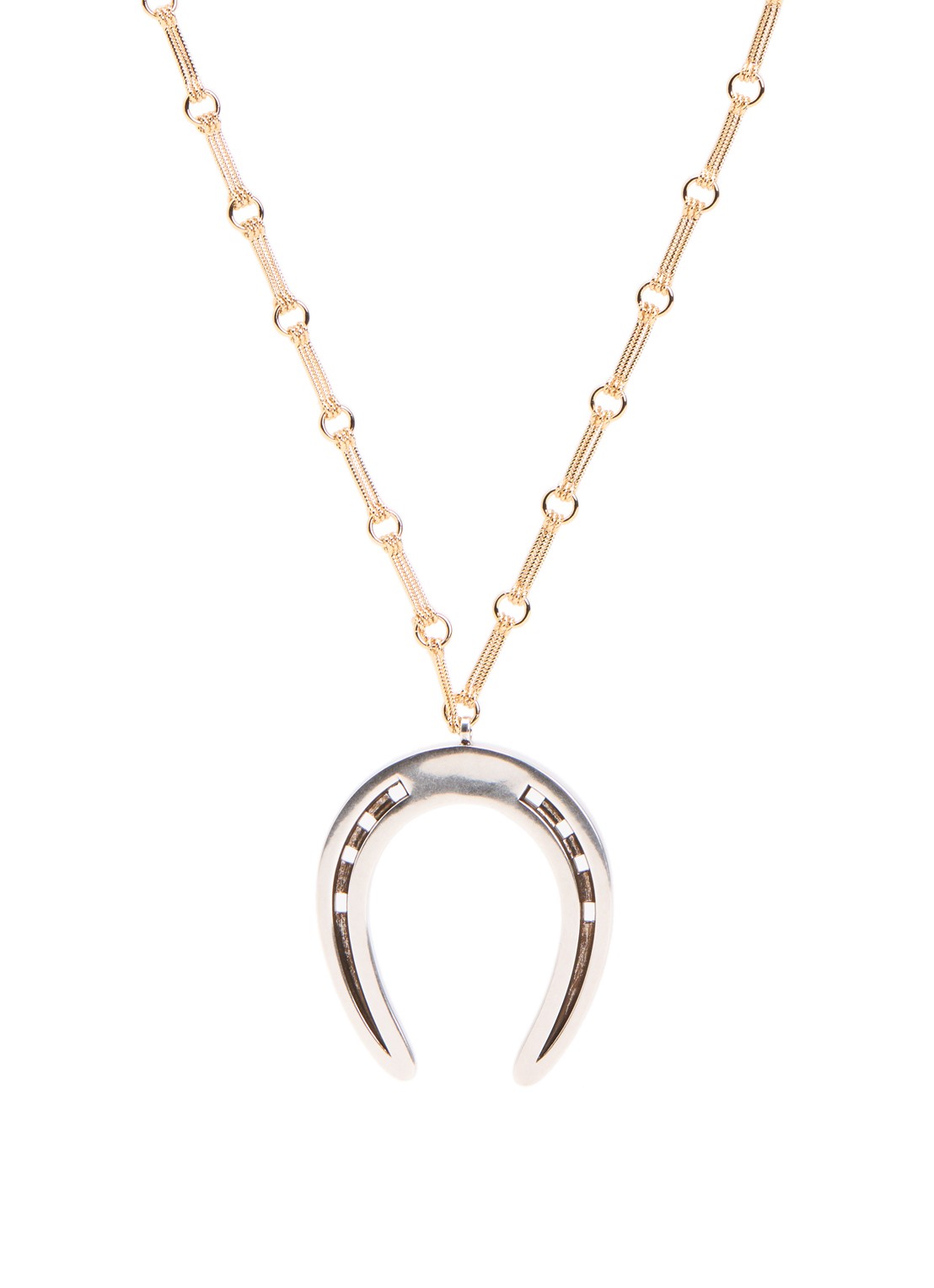 Isabel Marant Bryne ketting met hanger - voorkant goud