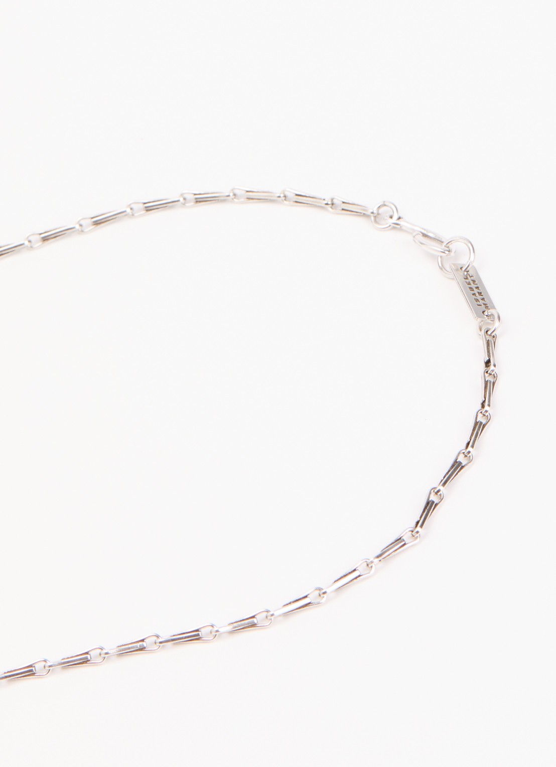 Isabel Marant Bryne schakelketting met hanger - detail 4 zilver