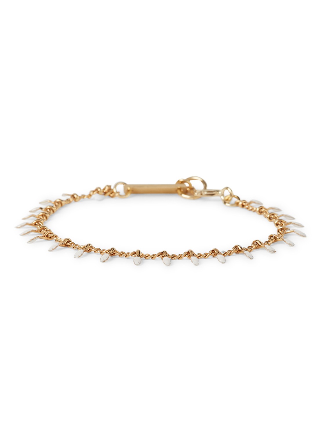 Isabel Marant Casablanca armband met bedels - voorkant goud