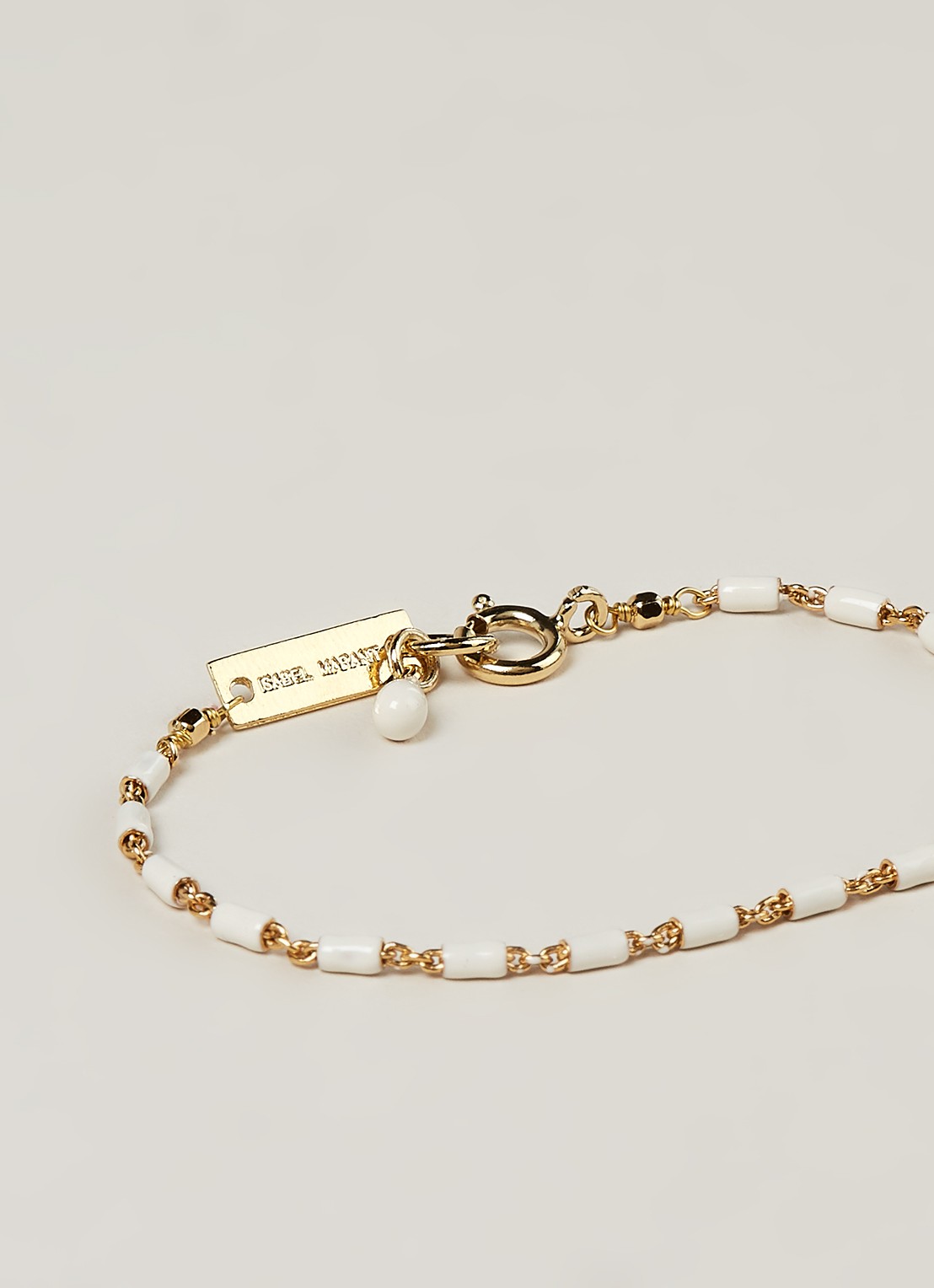 Isabel Marant Casablanca armband met kralen - detail goud