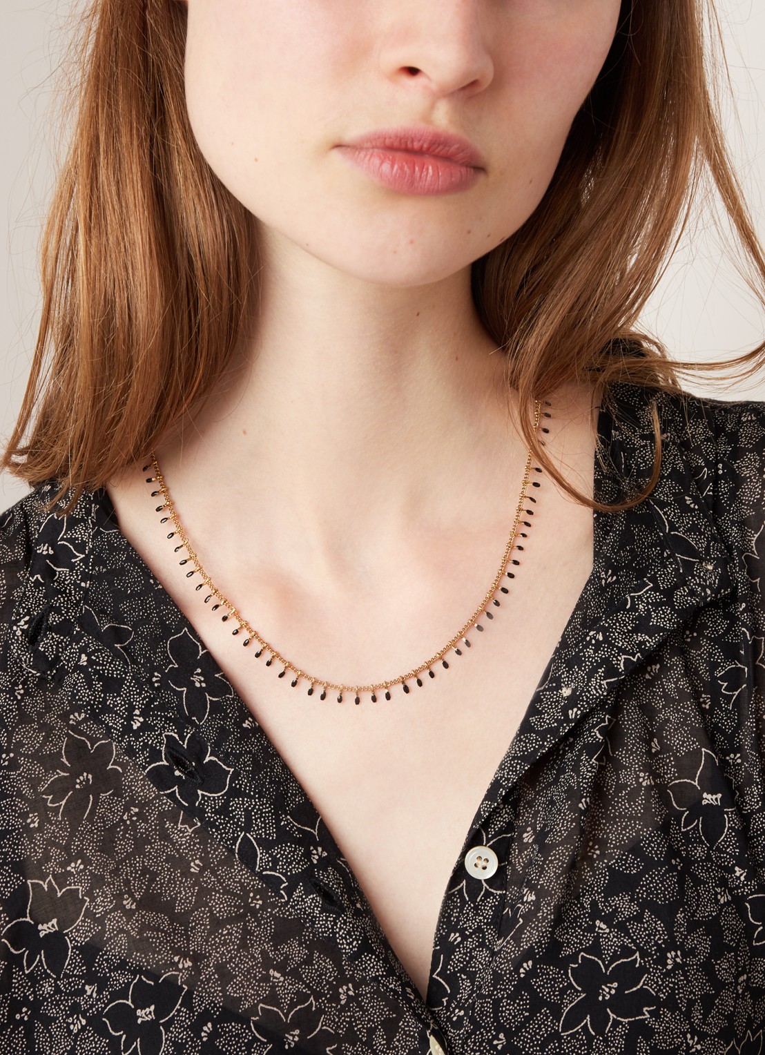 Isabel Marant Casablanca ketting met bedels - voorkant 3 goud