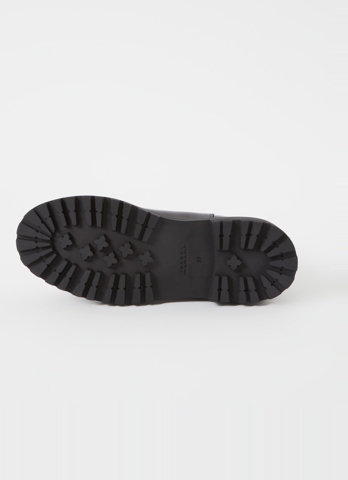 Isabel Marant Castay chelsea boot van kalfsleer - detail 4 zwart