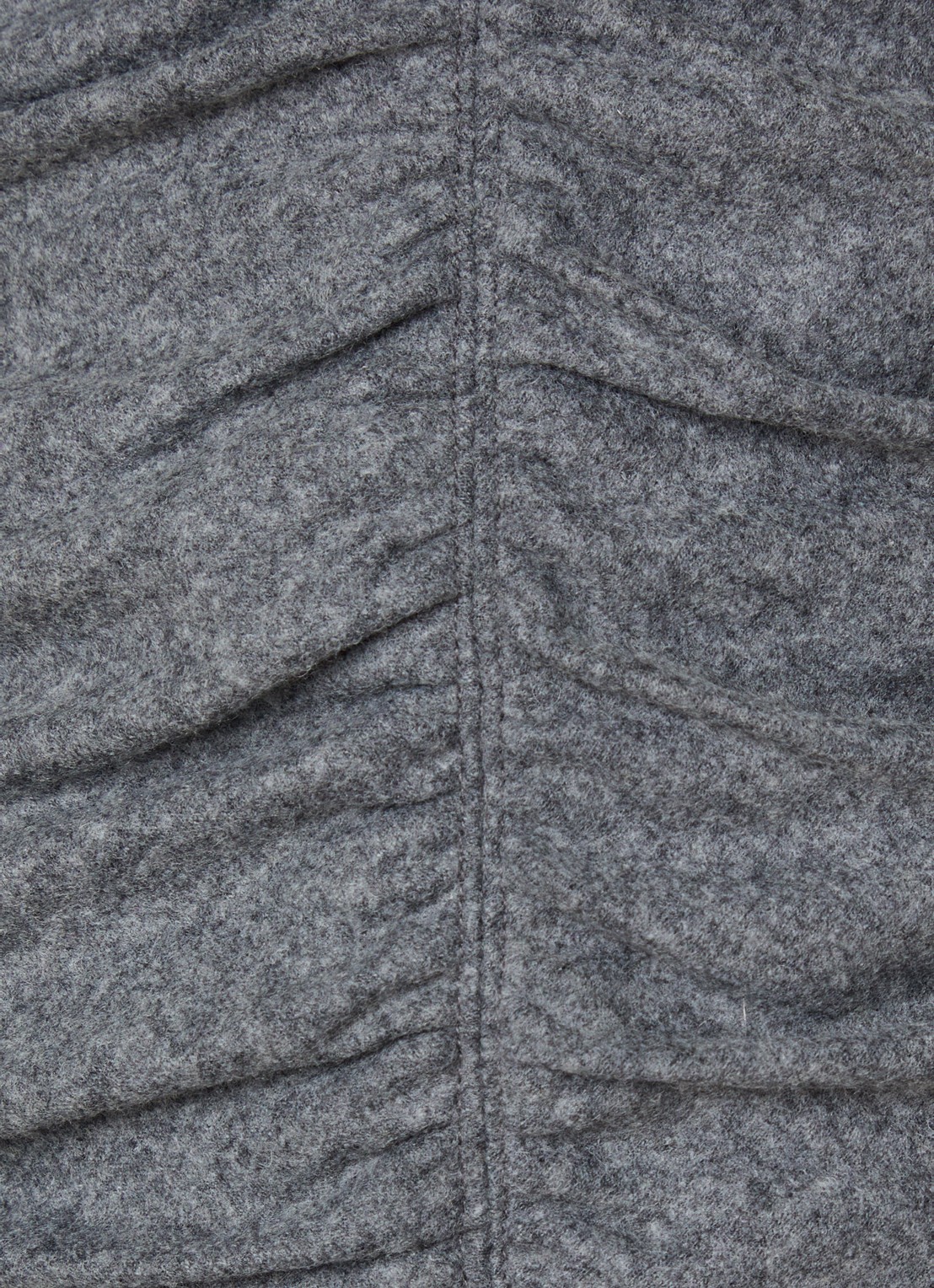 Isabel Marant Dalesa top in wolblend met stretch - detail 2 grijs