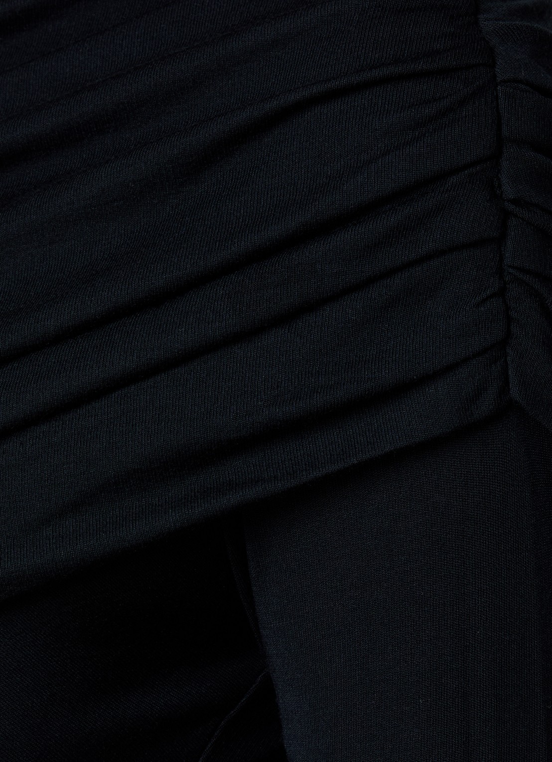 Isabel Marant Dressi top met gedrapeerd detail - detail 4 zwart