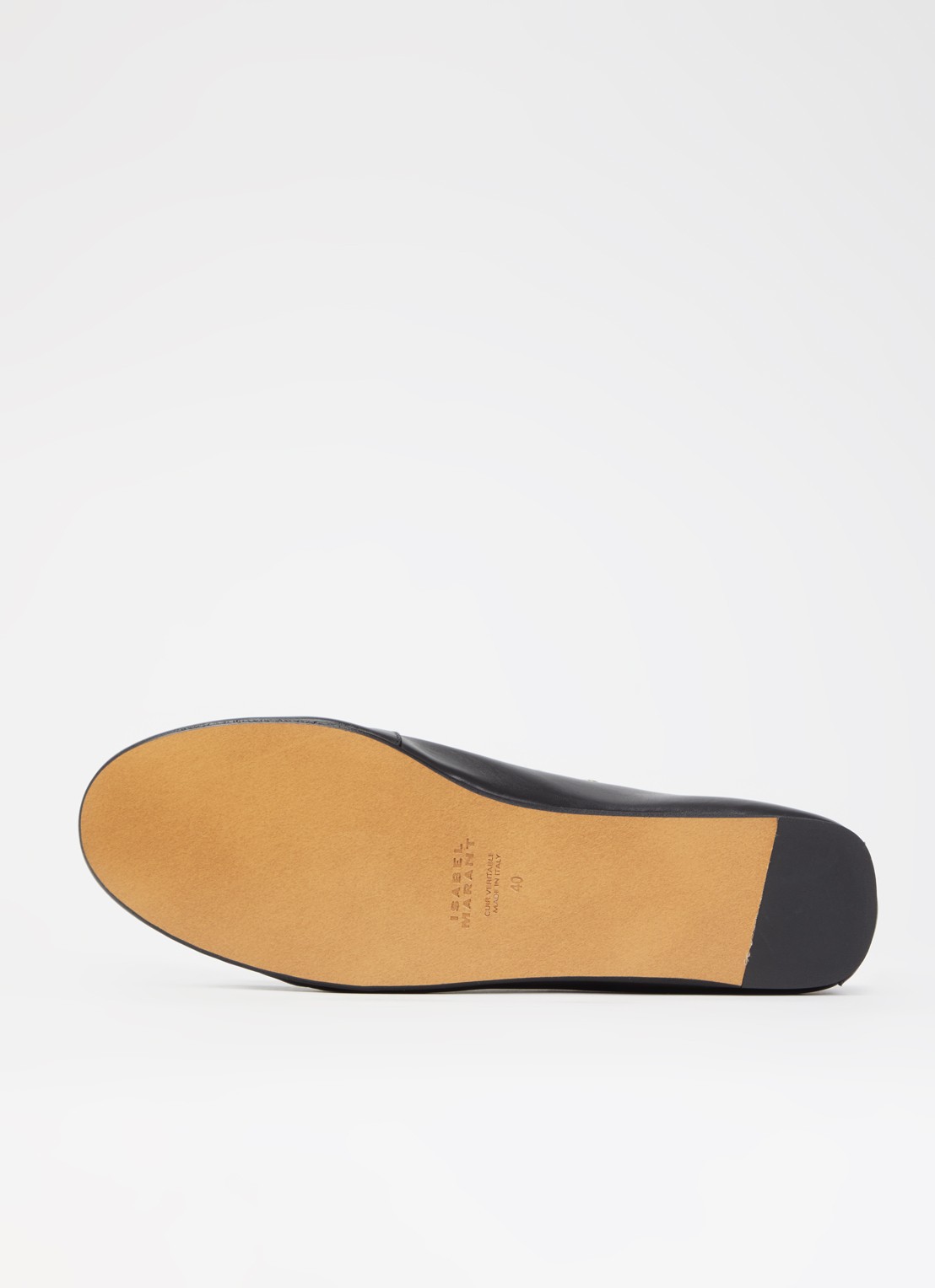Isabel Marant Faxel loafer van kalfsleer met studs - detail 5 zwart