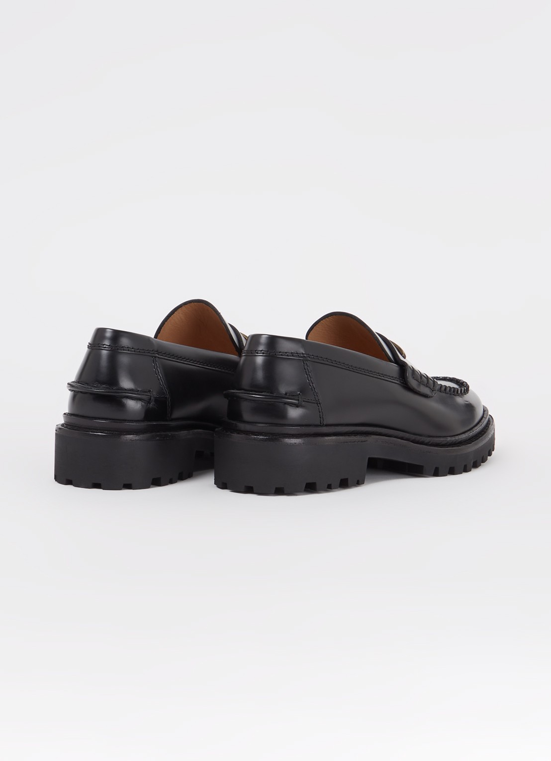 Isabel Marant Frezza loafer van kalfsleer - detail 4 zwart