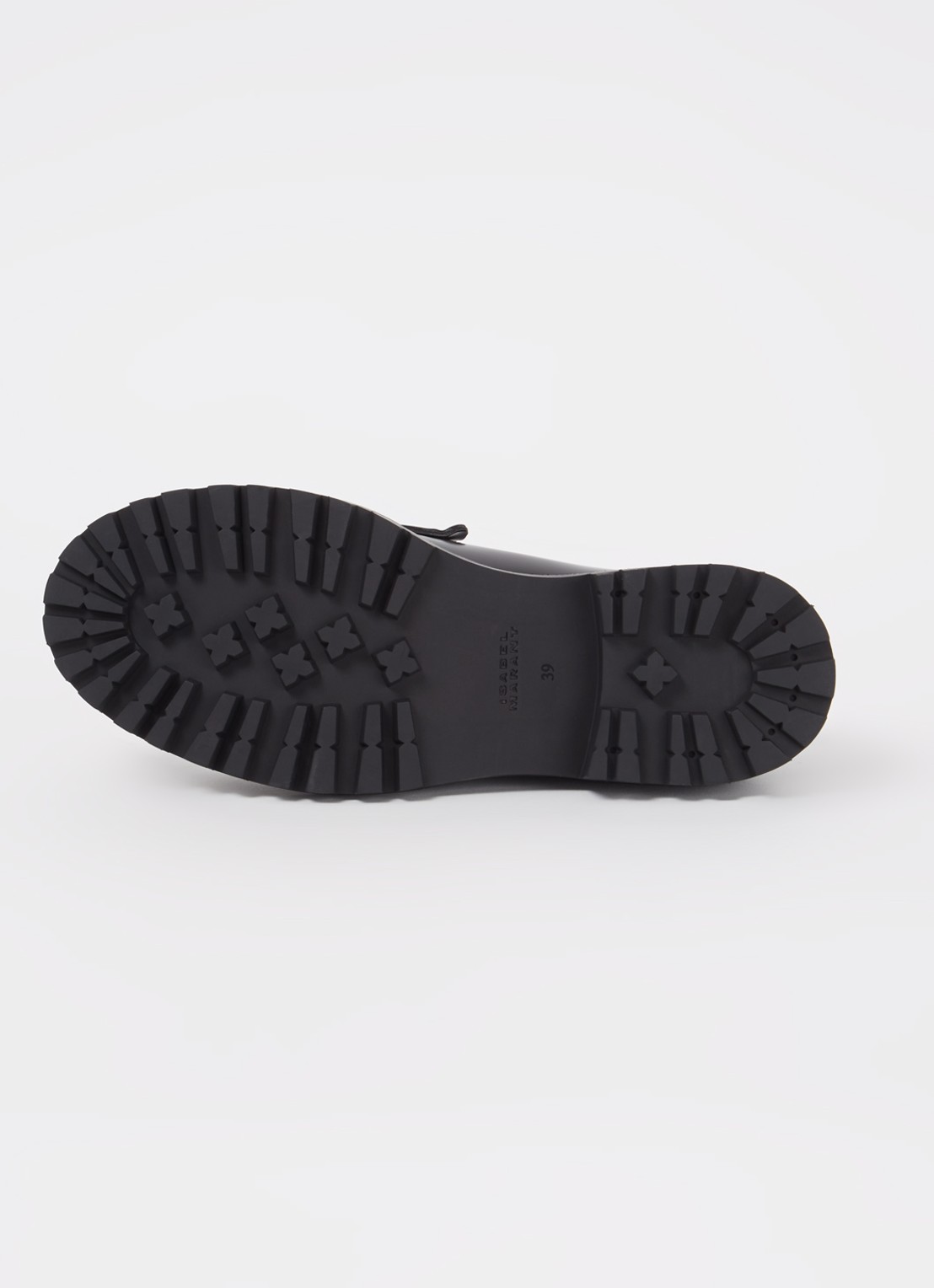 Isabel Marant Frezza loafer van kalfsleer - detail 7 zwart