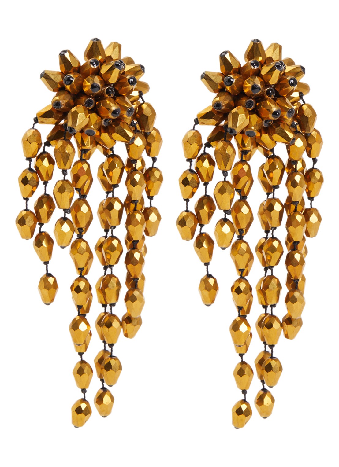 Isabel Marant Hanabi oorclips  - voorkant brons