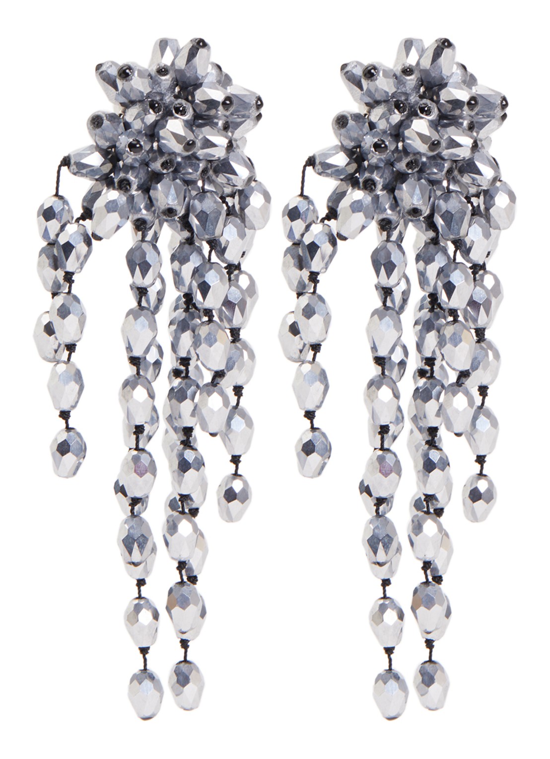 Isabel Marant Hanabi oorclips  - voorkant 2 antraciet