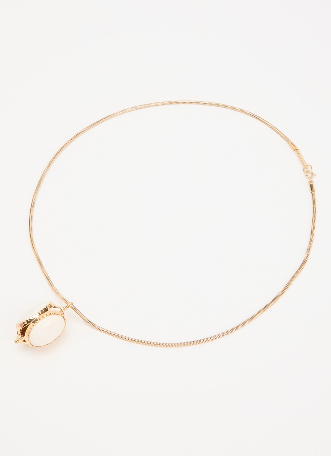 Isabel Marant Hanae ketting met hanger - detail goud