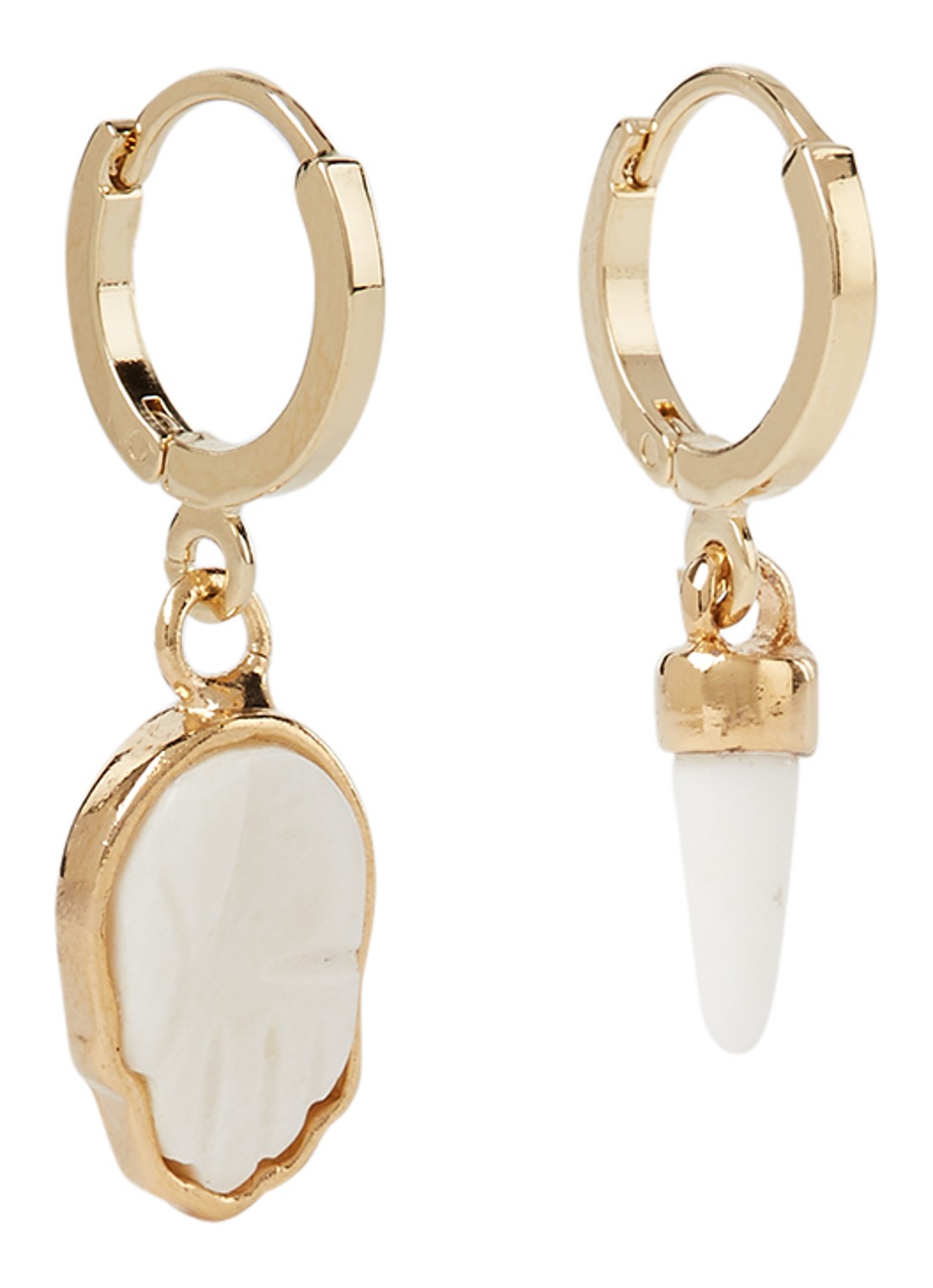 Isabel Marant It's All Right oorringen met hanger - voorkant 3 goud