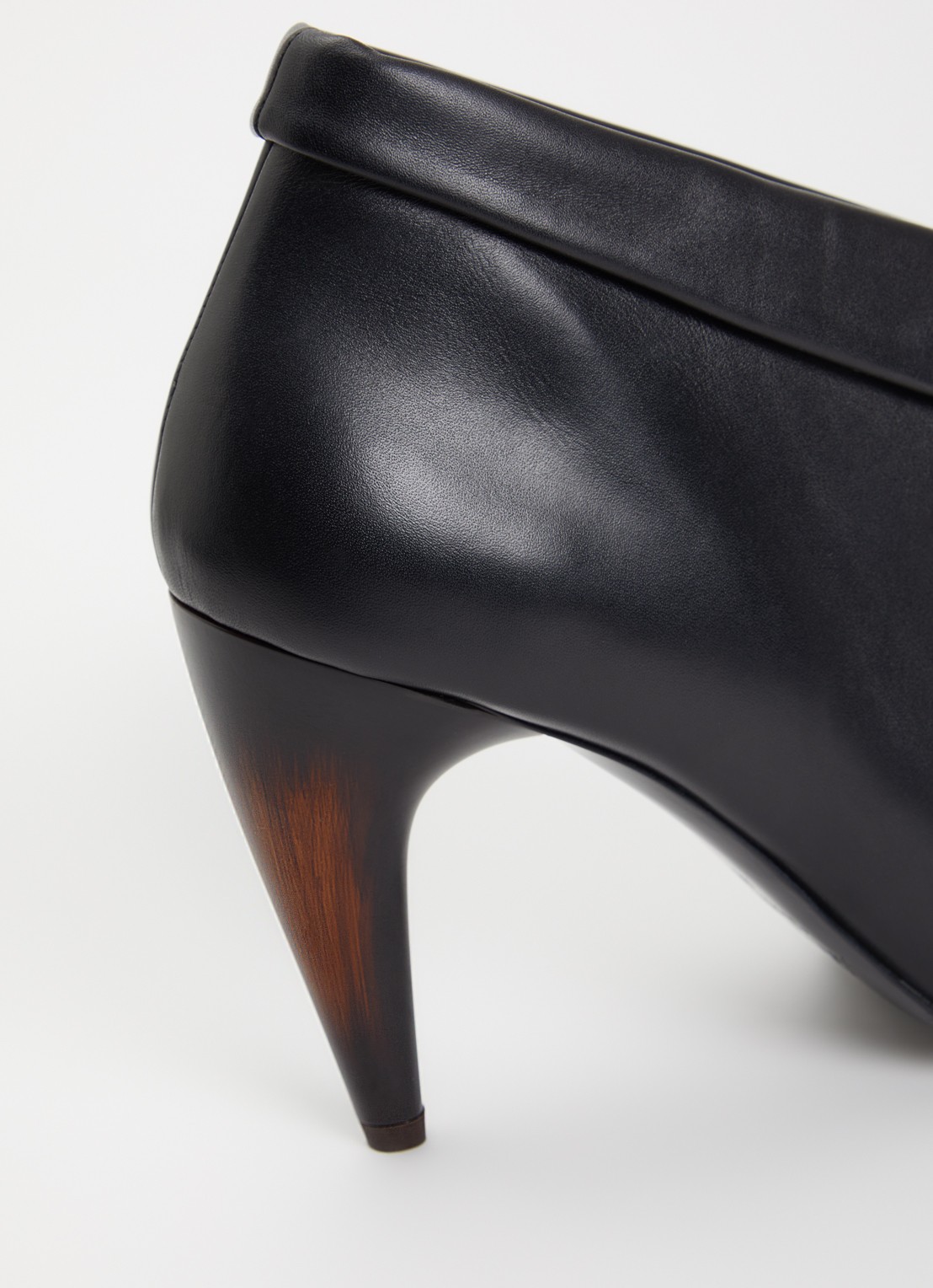 Isabel Marant Janela enkellaarsje van kalfsleer - detail 3 zwart