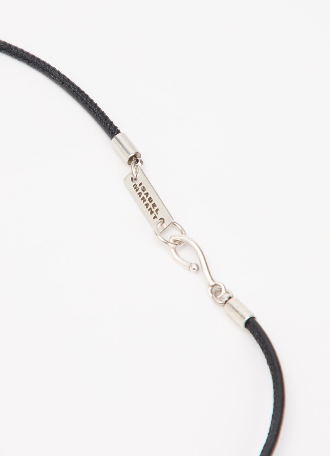 Isabel Marant Janis ketting met hanger - detail 3 zwart