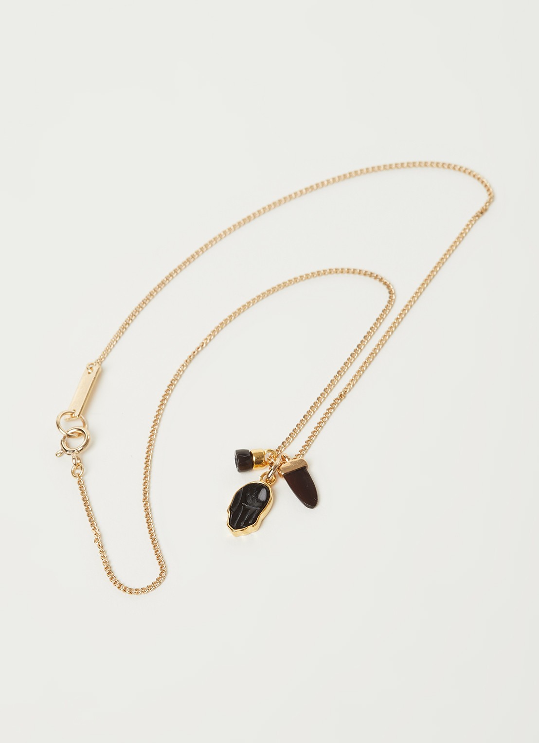 Isabel Marant Ketting met bedels - detail goud