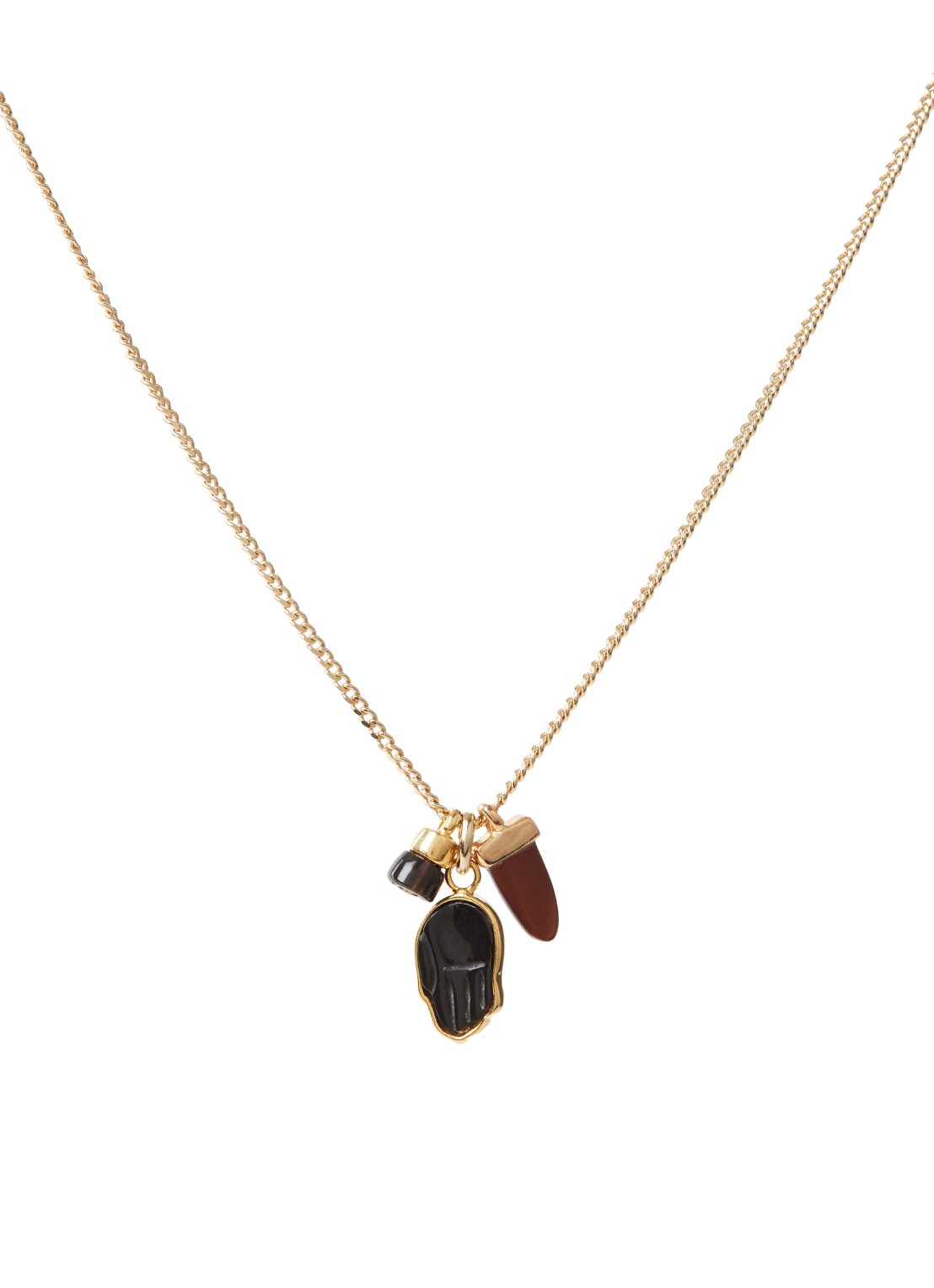 Isabel Marant Ketting met bedels - voorkant 2 goud