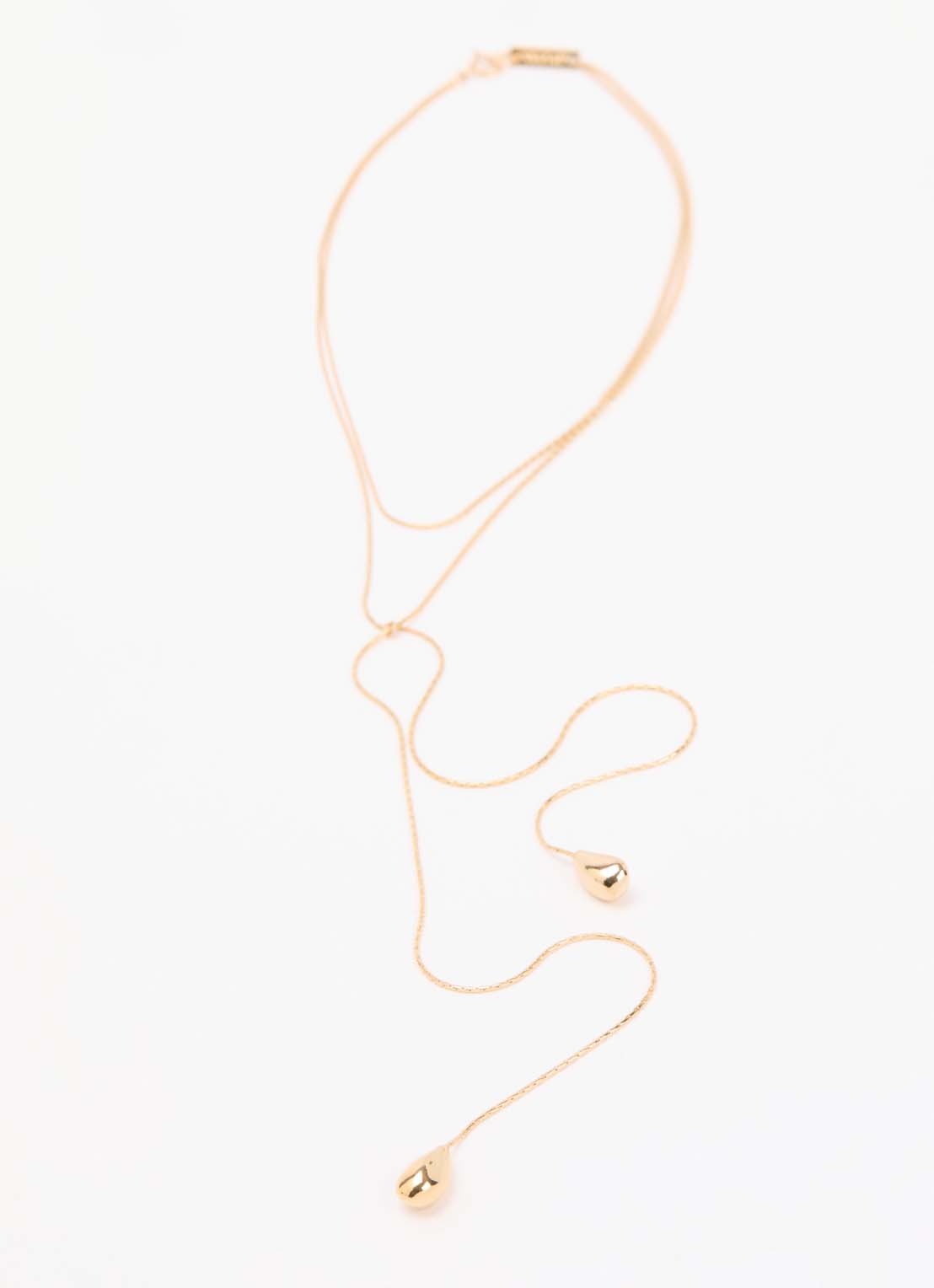 Isabel Marant Ketting met hanger - detail goud