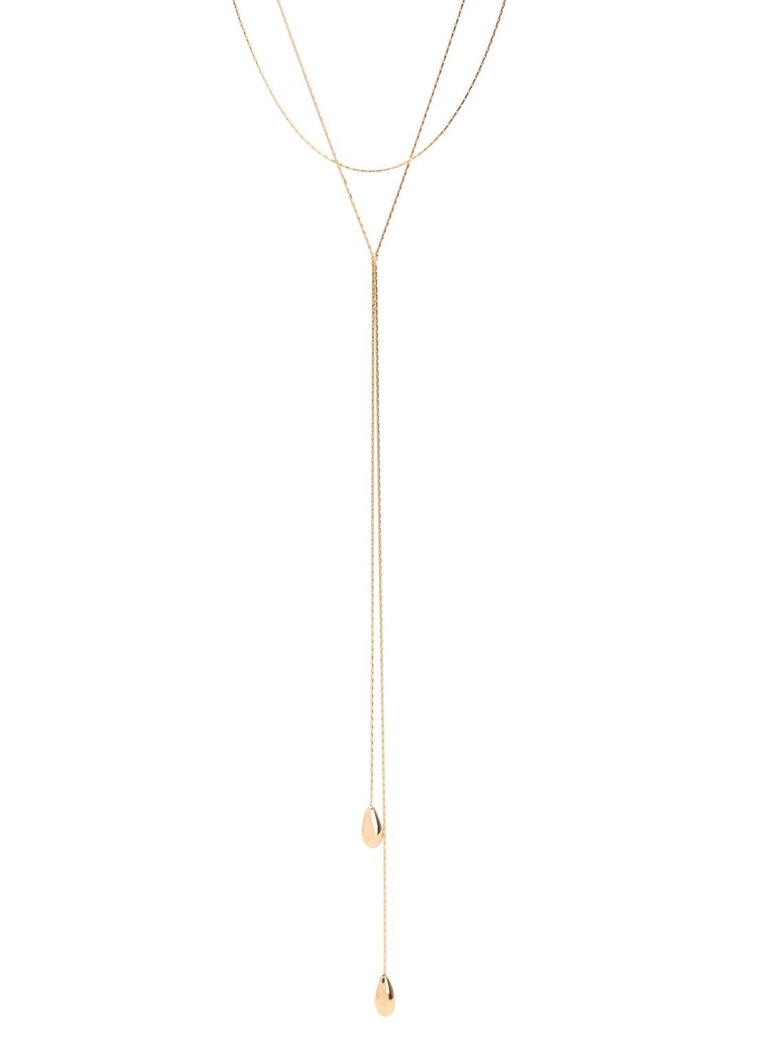 Isabel Marant Ketting met hanger - voorkant 3 goud