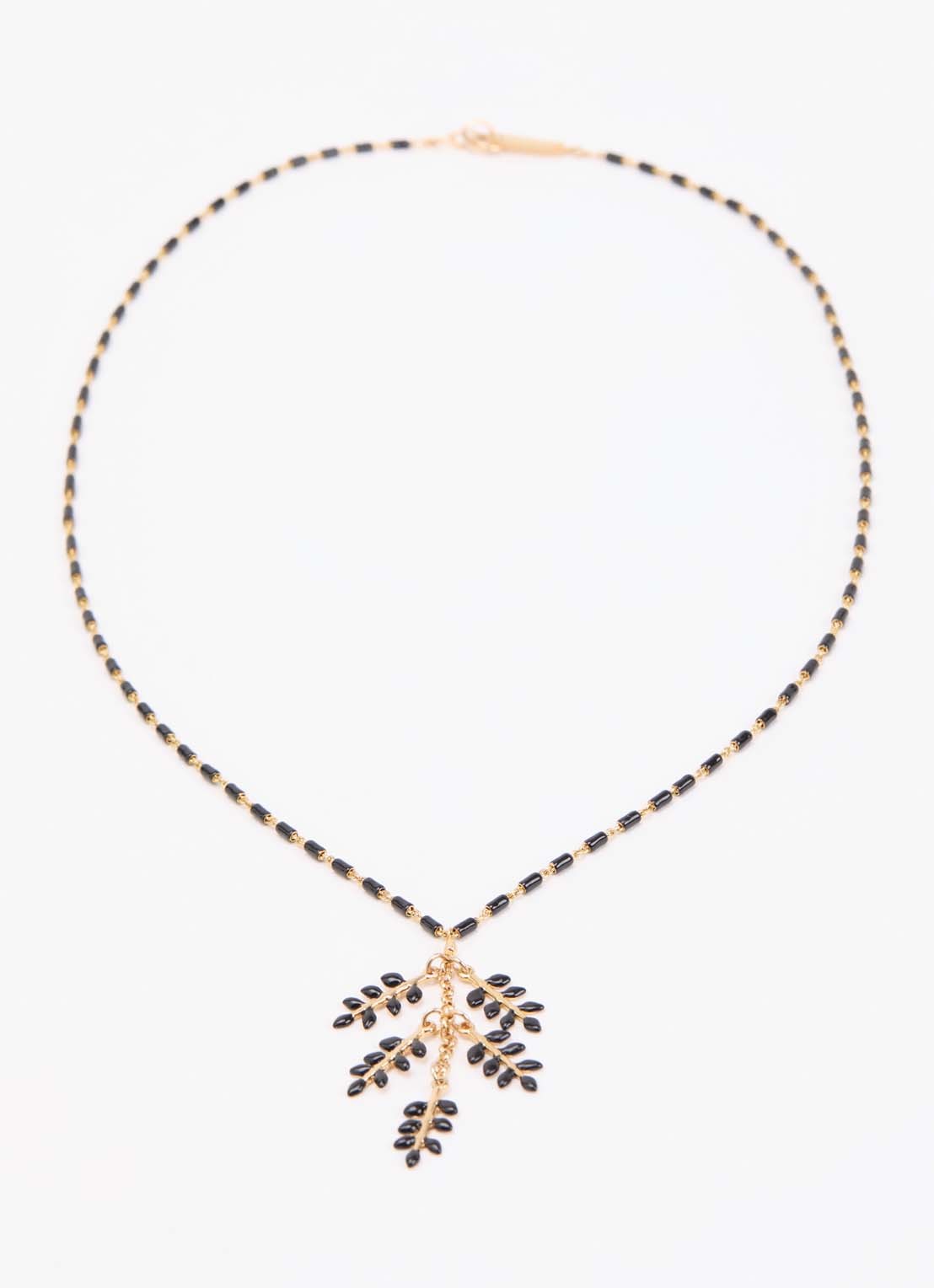 Isabel Marant Ketting met hanger - detail zwart