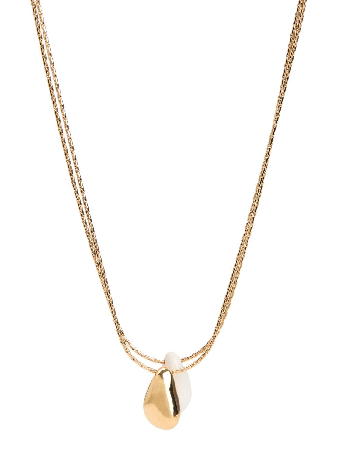 Isabel Marant Ketting met hanger - voorkant 3 goud