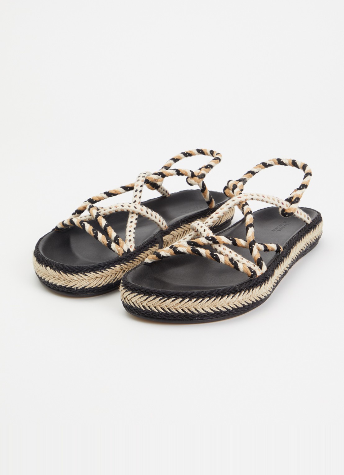 Isabel Marant Kitza sandaal van leer  - detail 3 zwart