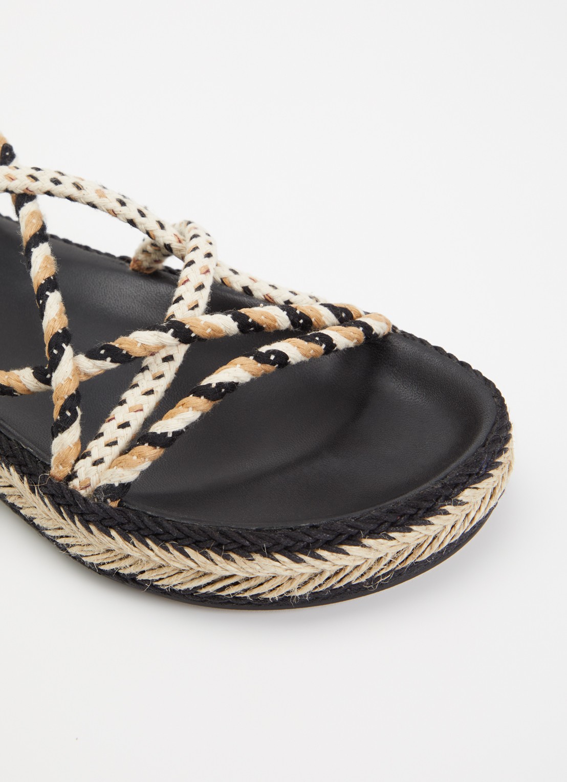 Isabel Marant Kitza sandaal van leer  - detail 6 zwart