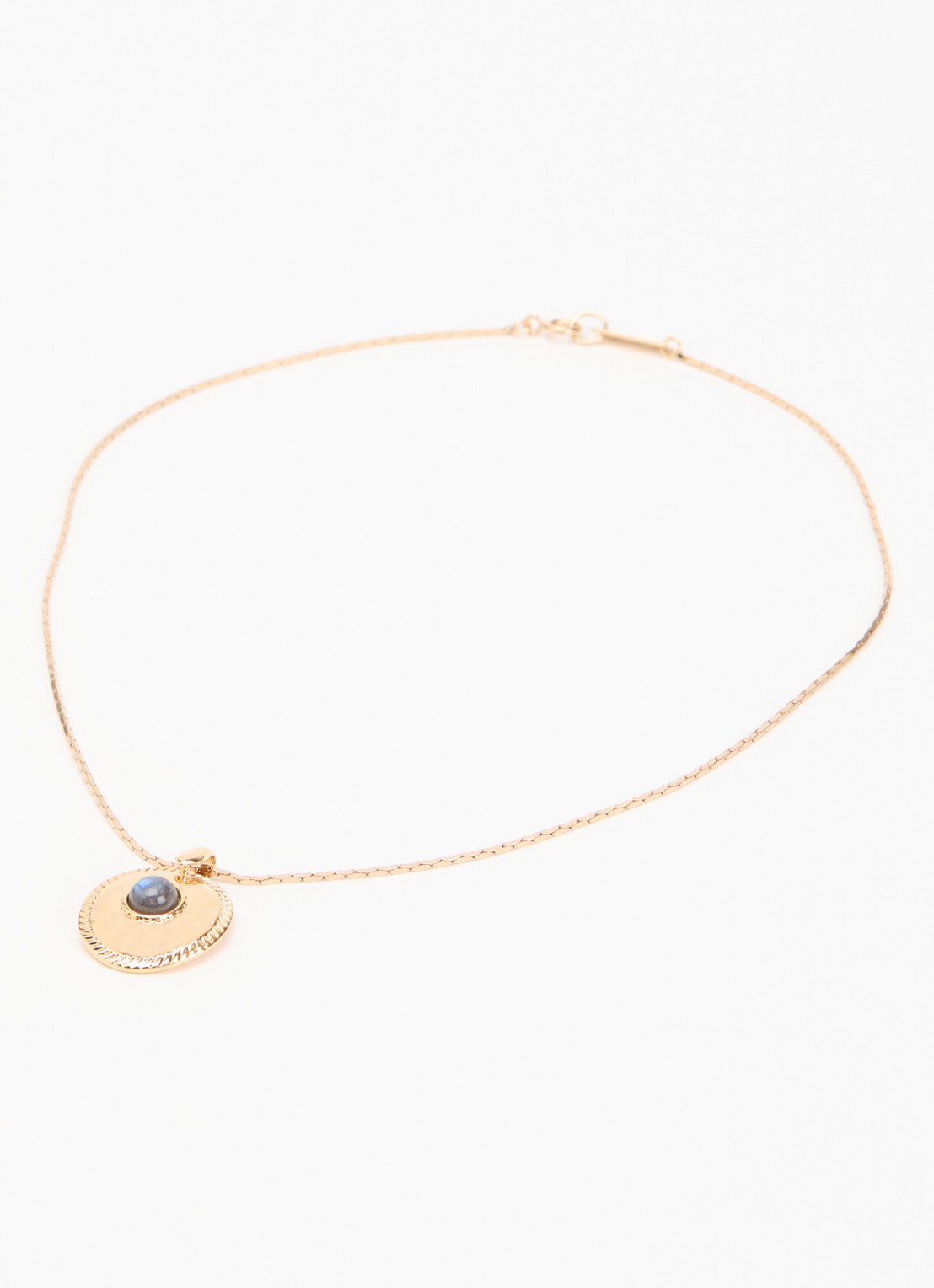 Isabel Marant Lam ketting met hanger - detail goud
