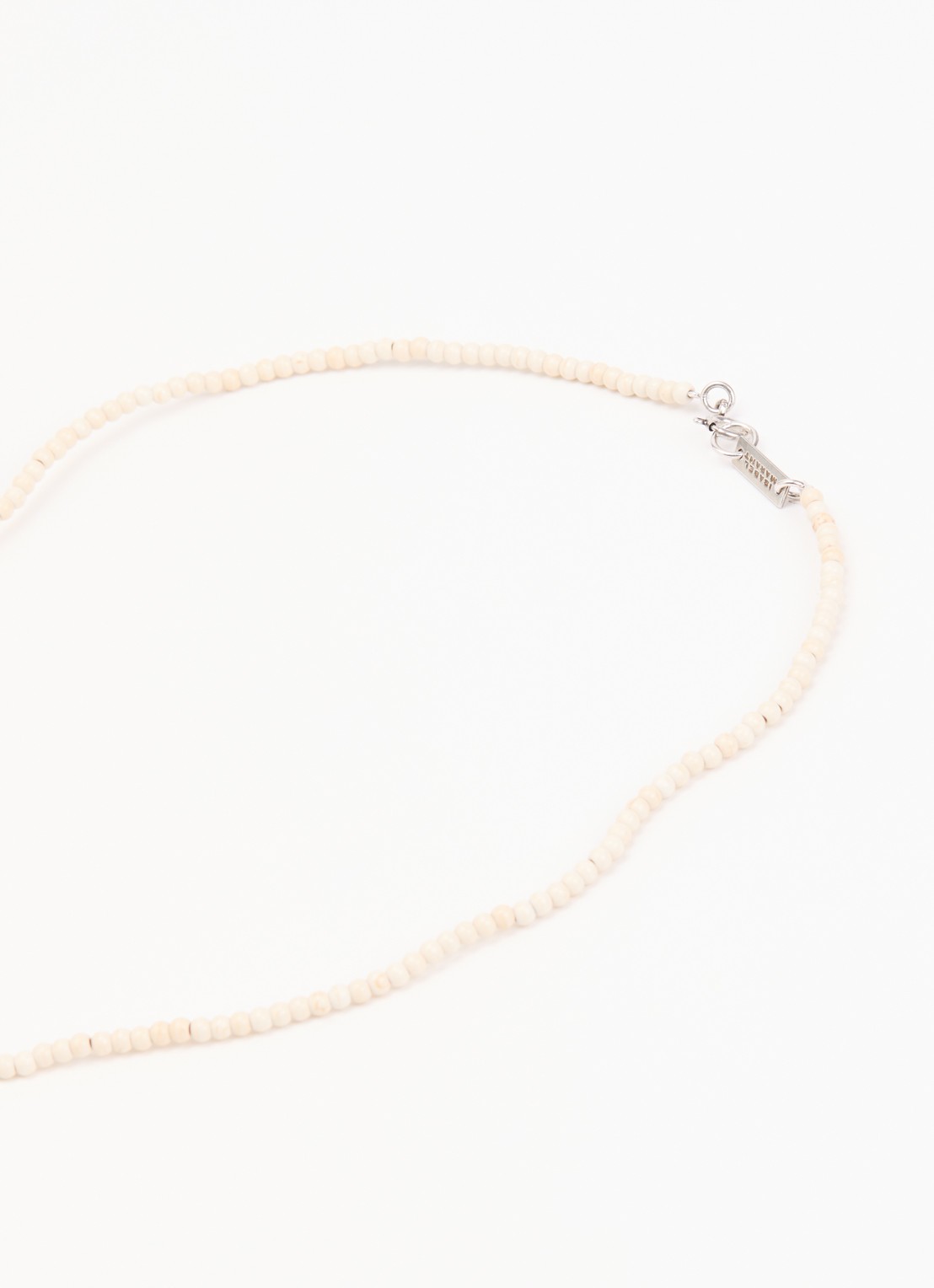 Isabel Marant Lyna kralenketting - detail 2 gebroken wit