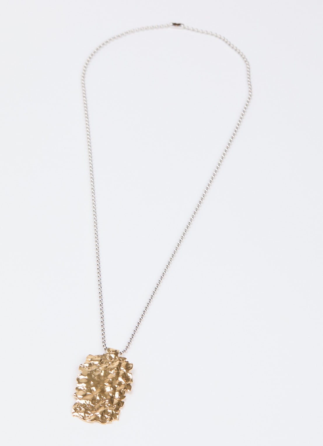 Isabel Marant Miller ketting met hanger - detail goud