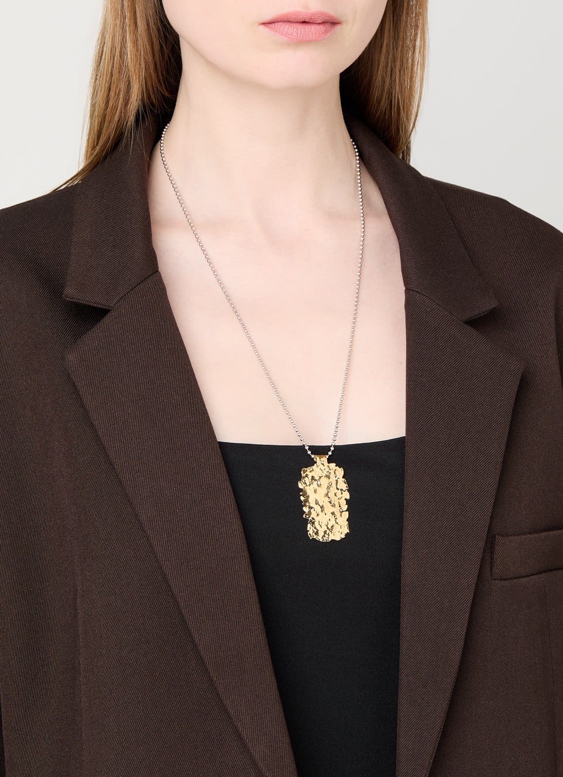 Isabel Marant Miller ketting met hanger - voorkant 5 goud