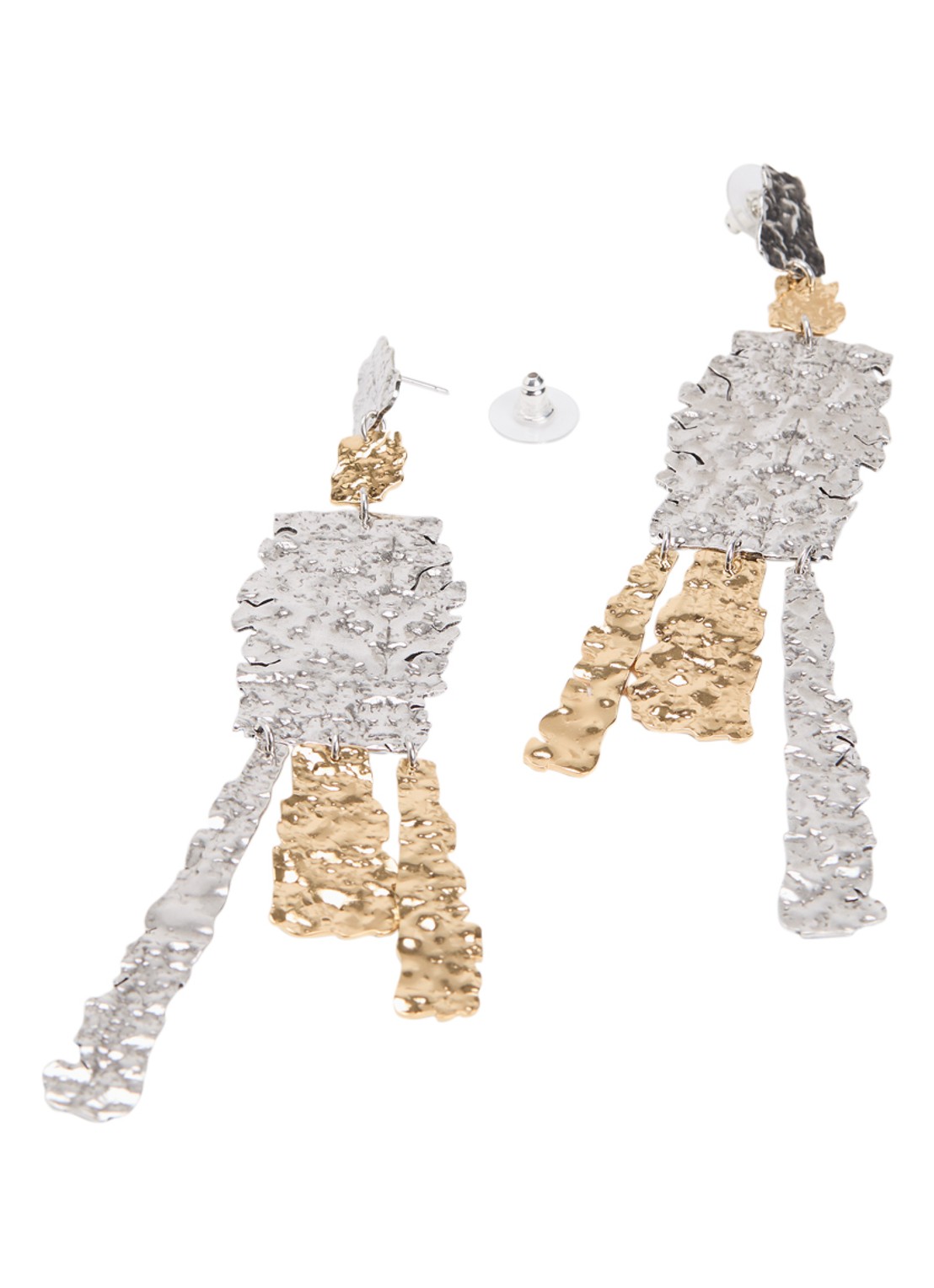 Isabel Marant Miller oorstekers - detail zilver