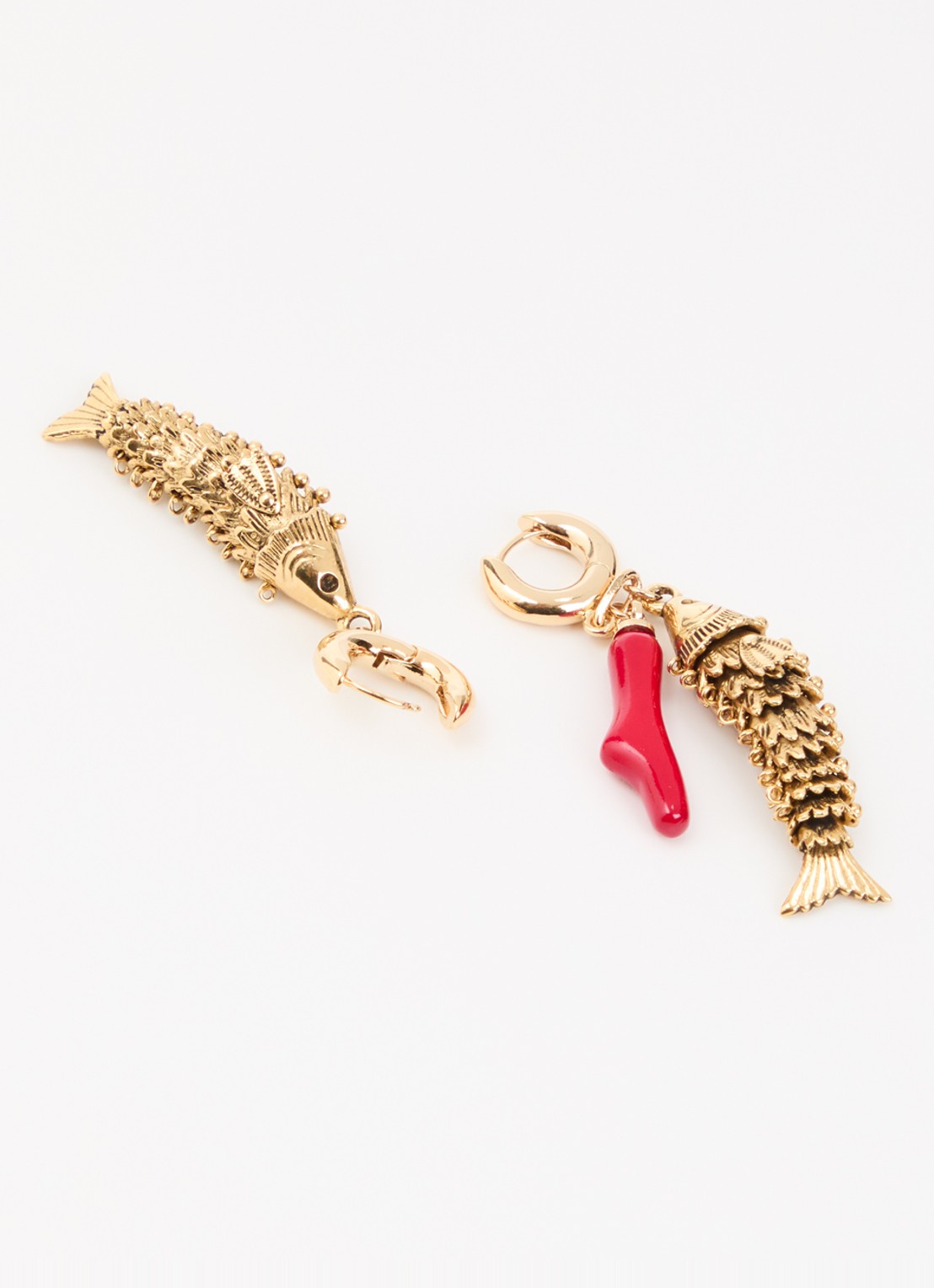 Isabel Marant New River oorringen met hanger - detail 2 goud
