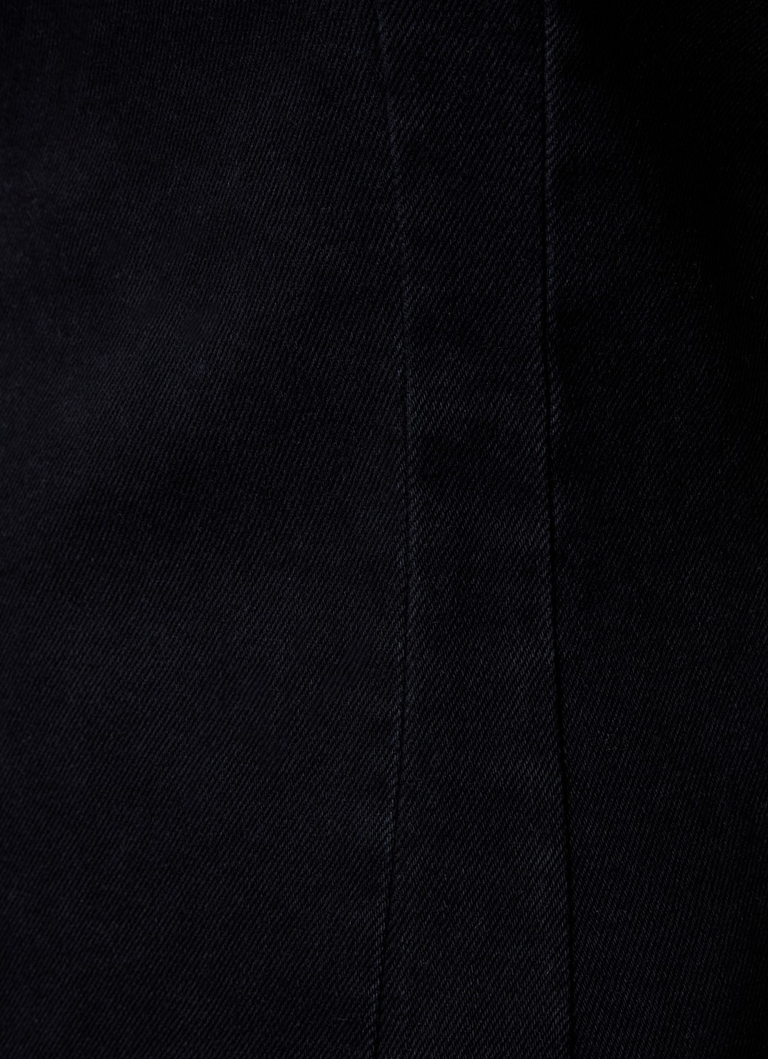 Isabel Marant Nina mini jurk van denim met rugdecolleté - detail 3 zwart