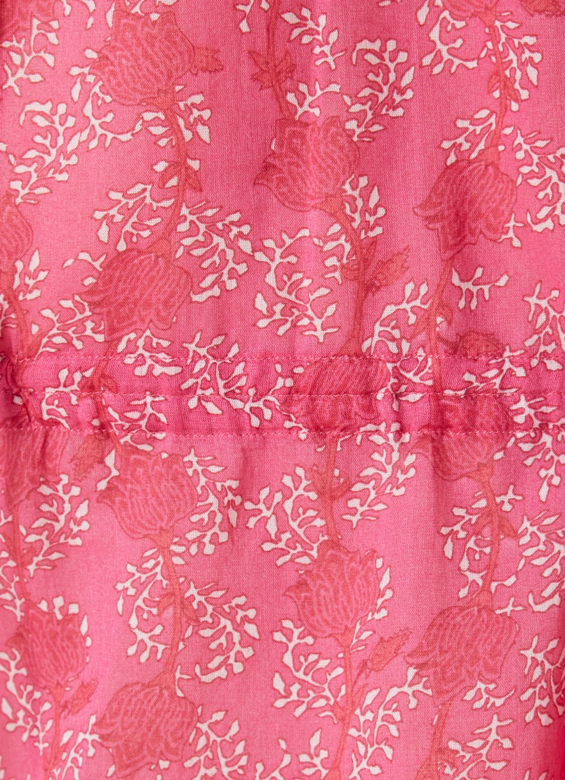 Isabel Marant Parsley mini tuniekjurk met strikdetail - detail 3 fuchsia