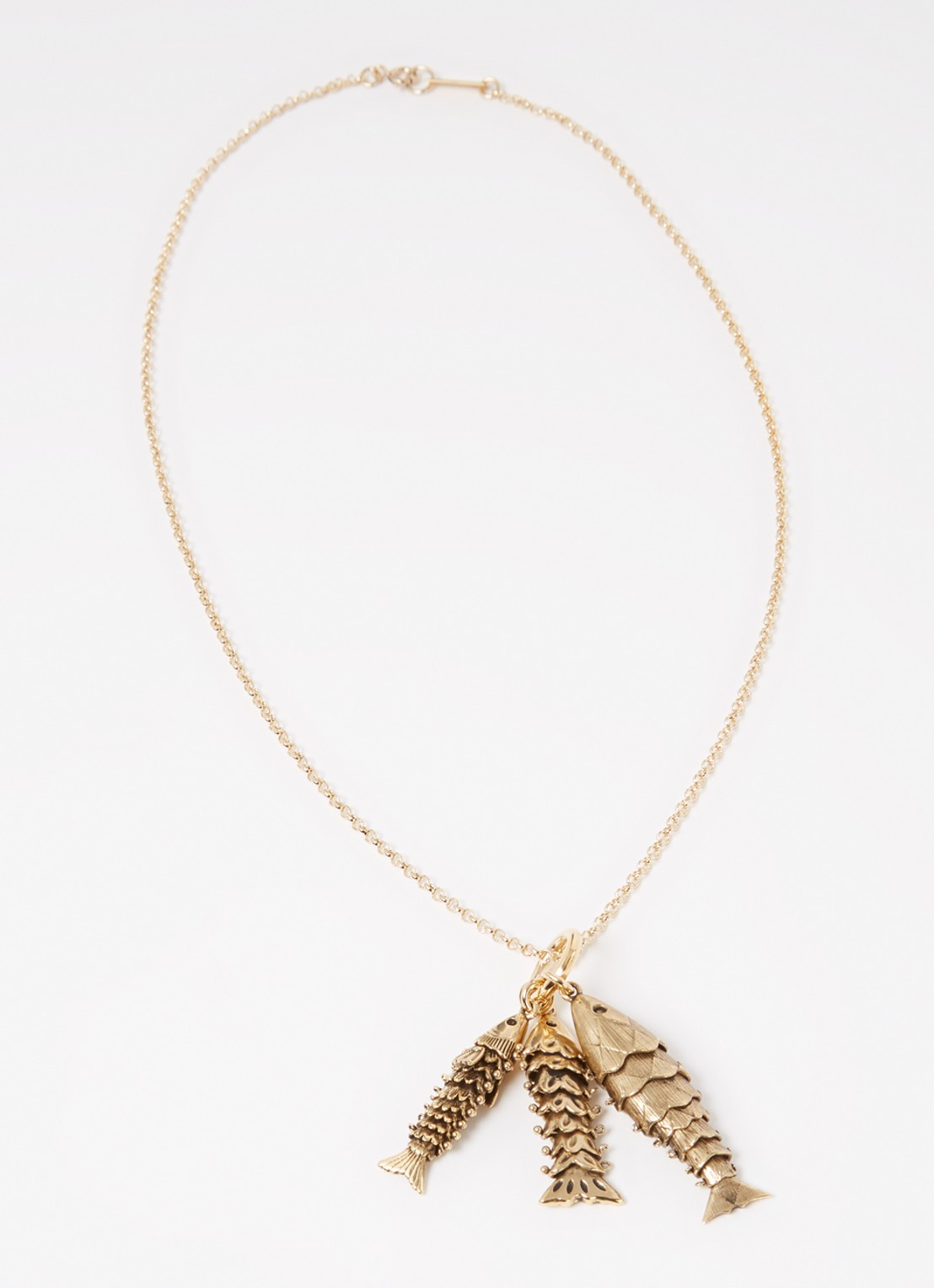 Isabel Marant River ketting met hanger - detail 3 goud