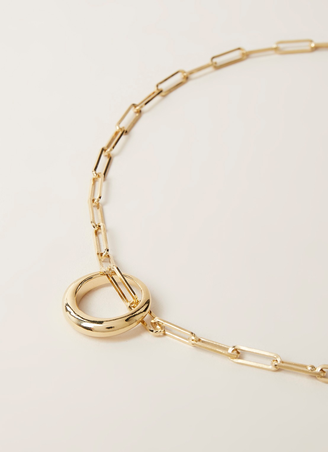Isabel Marant Schakelketting met hanger - detail 3 goud