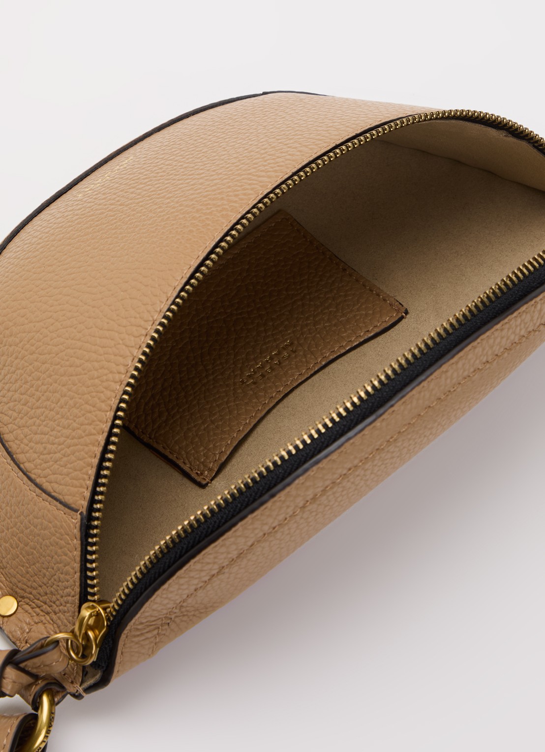 Isabel Marant Skano heuptas van kalfsleer met studs - detail 3 camel