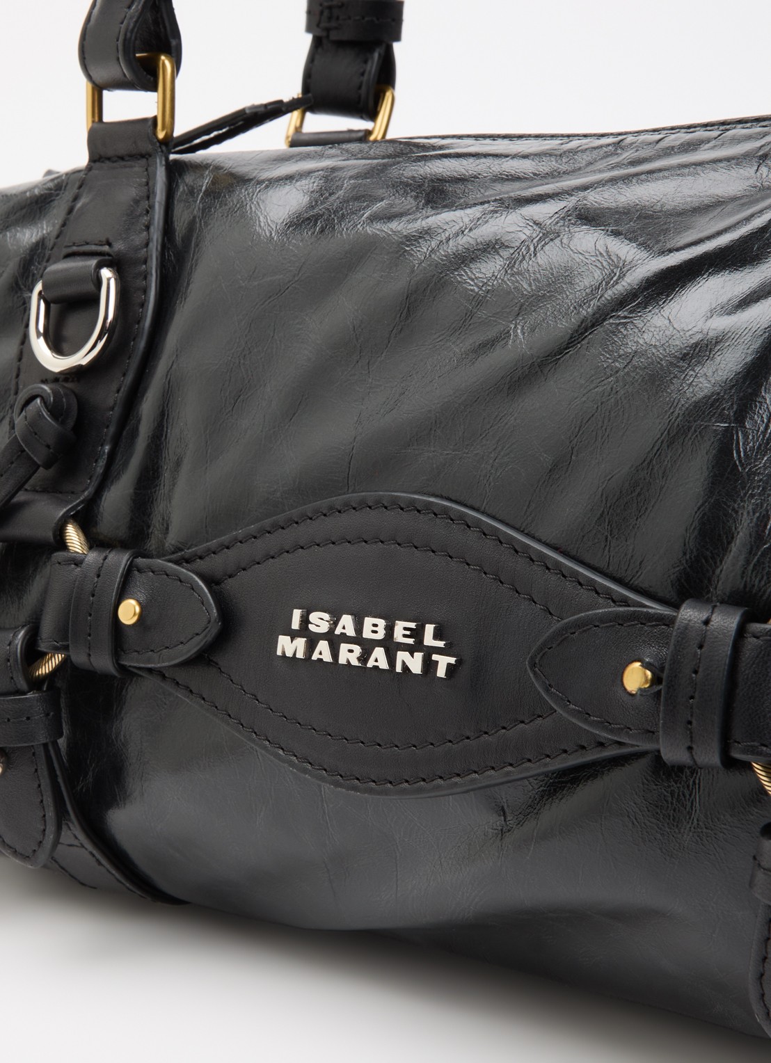 Isabel Marant Tilpa Mini schoudertas van leer - detail 5 zwart