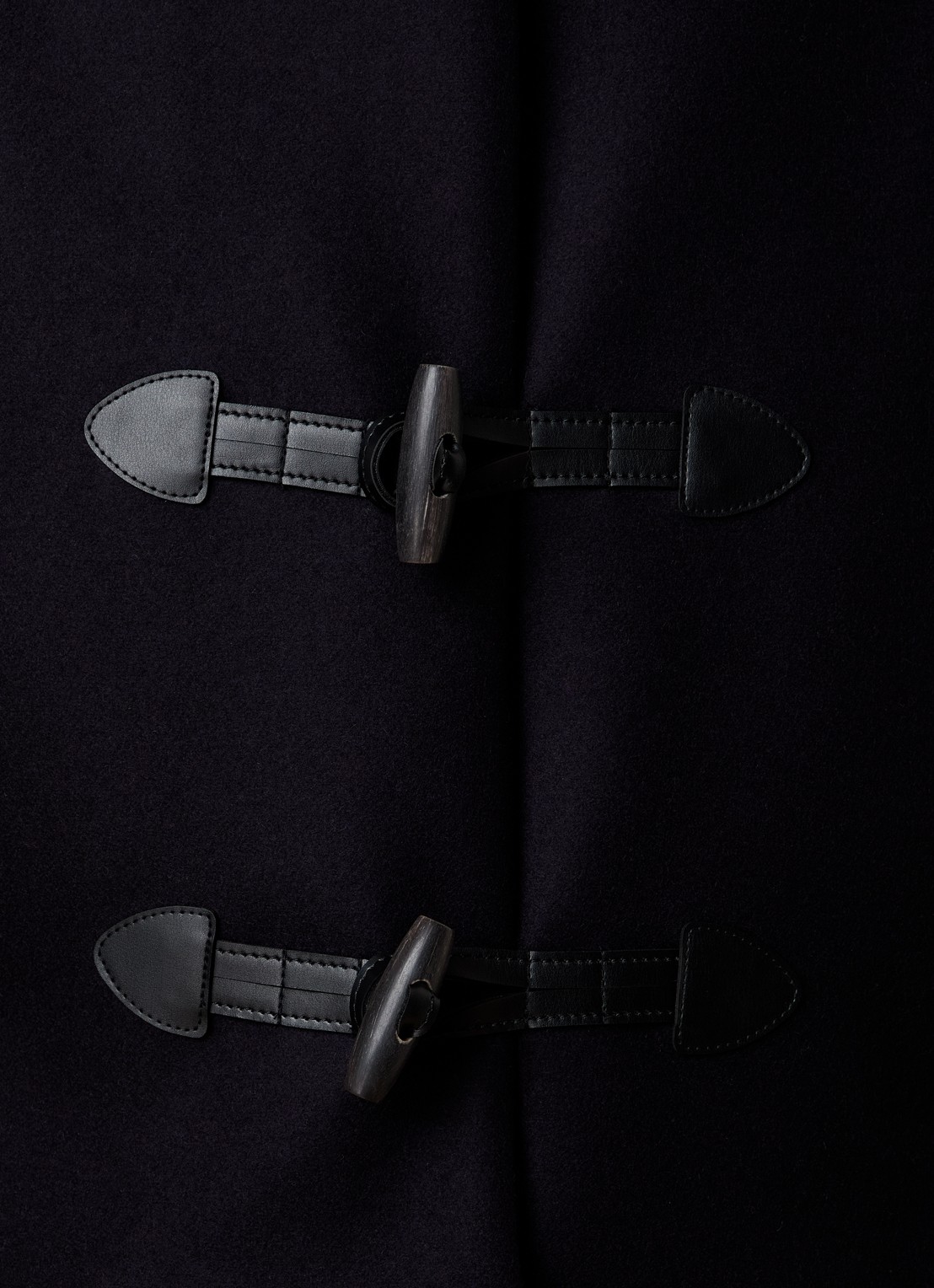 Isabel Marant Toria jack in kasjmierblend met steekzakken - detail 3 donkerblauw