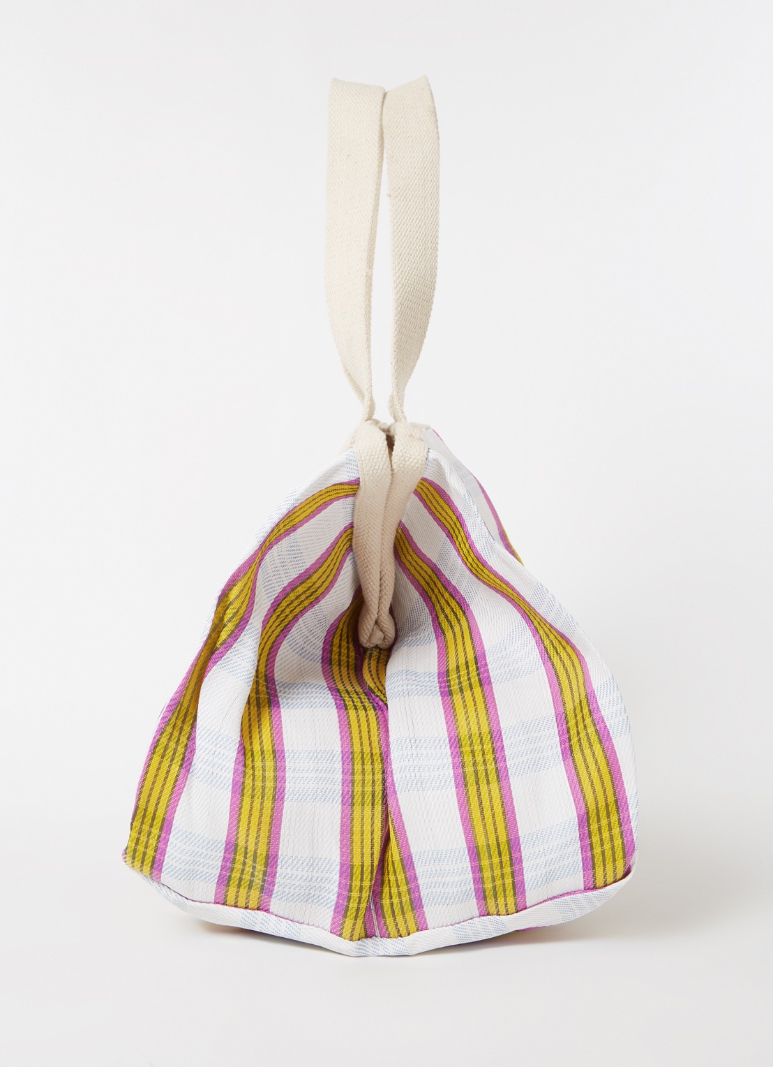 Isabel Marant Warden shopper met ruitdessin - detail 5 beige