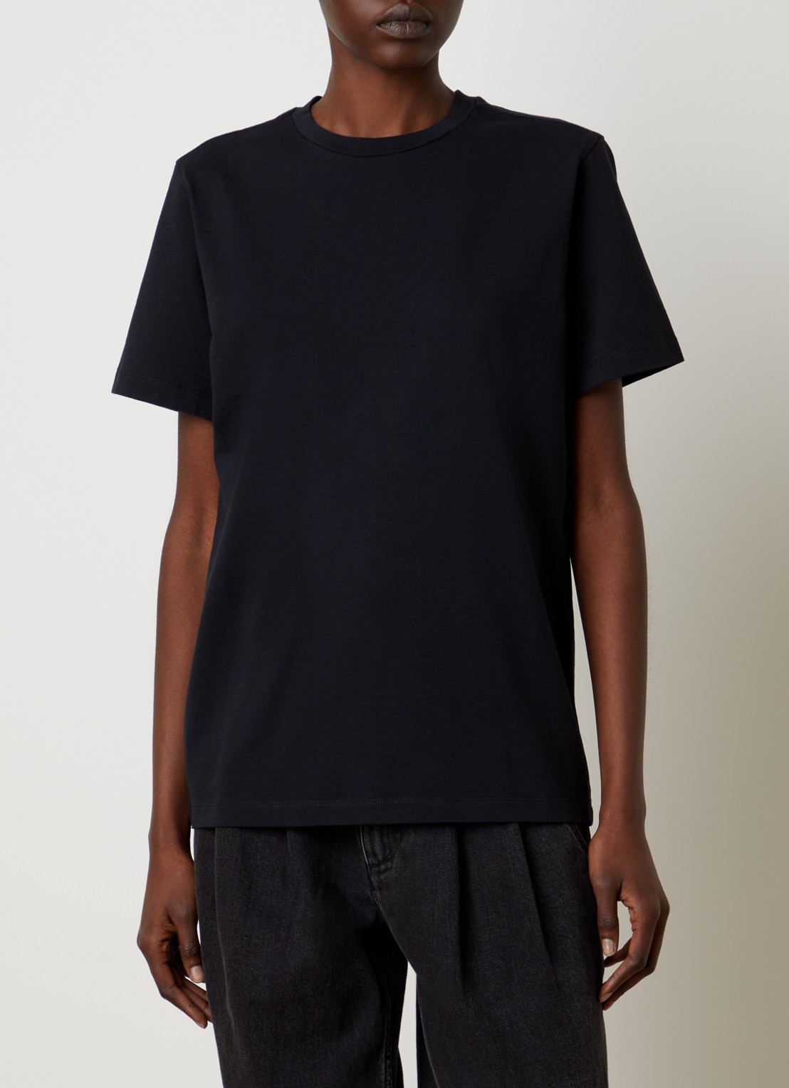 Isabel Marant Zewel T-shirt met backprint - achterkant zwart
