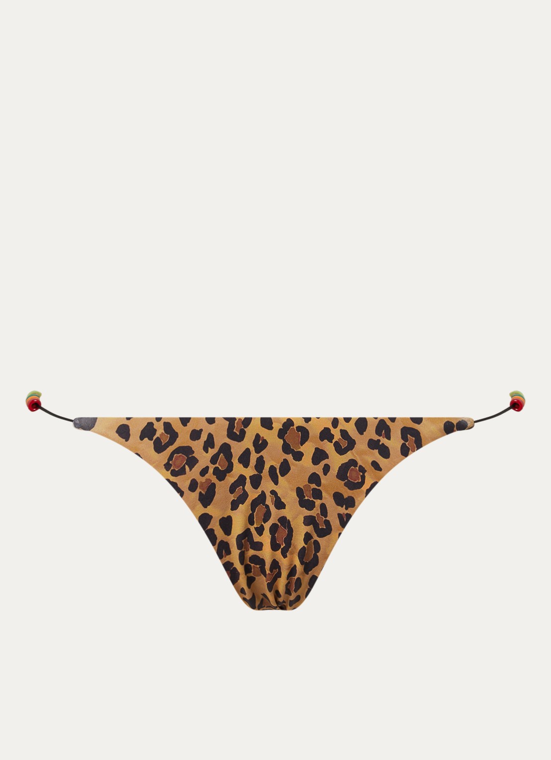 It's Now Cool Brazilian bikinislip met lurex - voorkant bruin