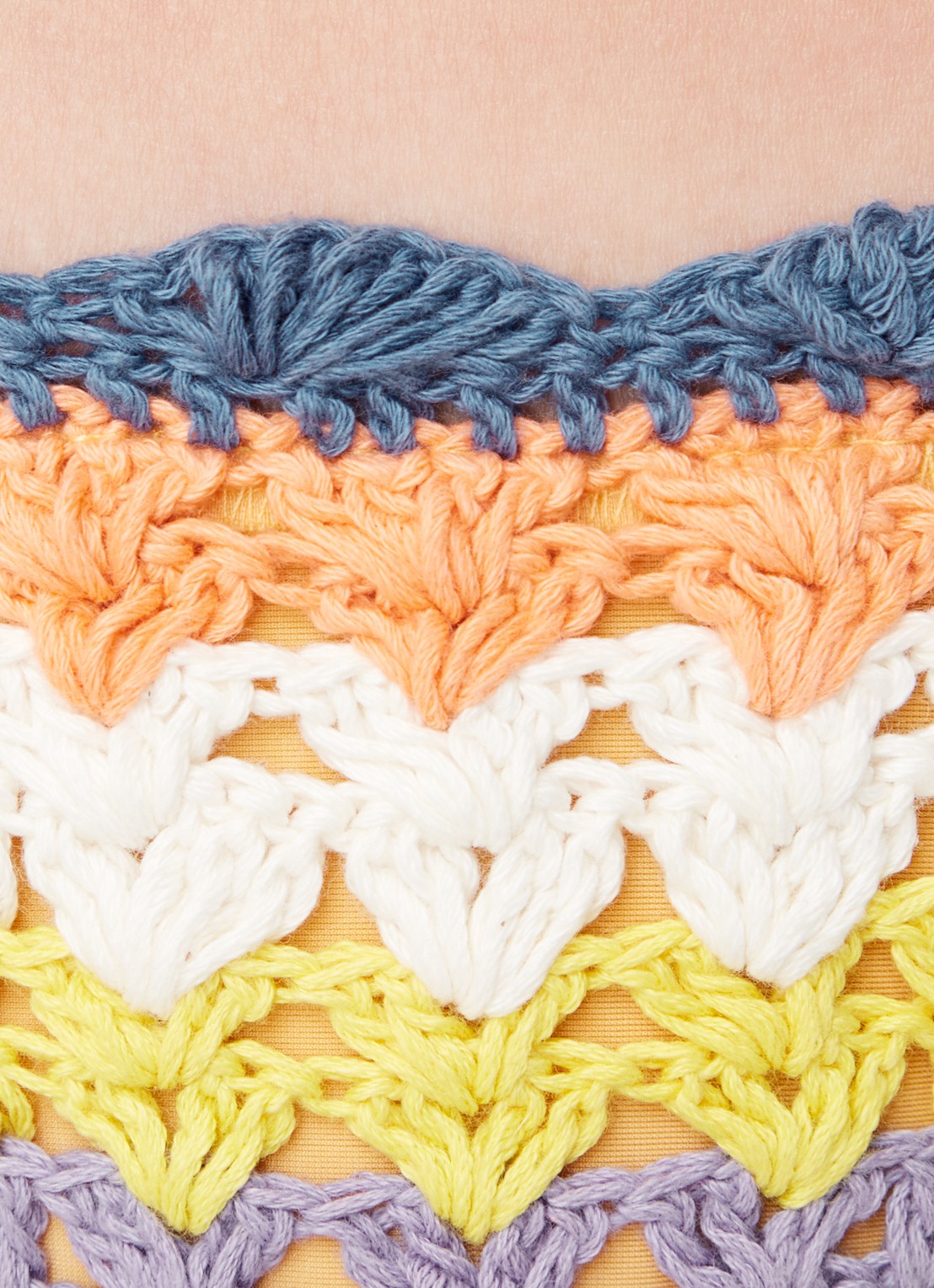 It's Now Cool Brazilian bikinislip van crochet - detail 2 blauw