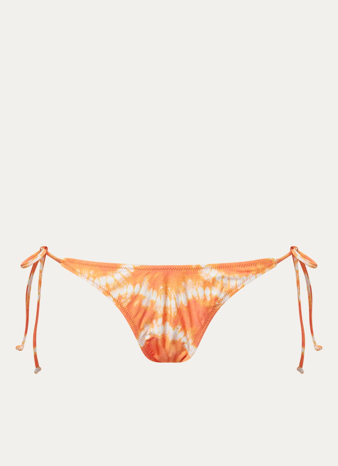 It's Now Cool The 90'S brazilian bikinislip met print - voorkant 4 oranje