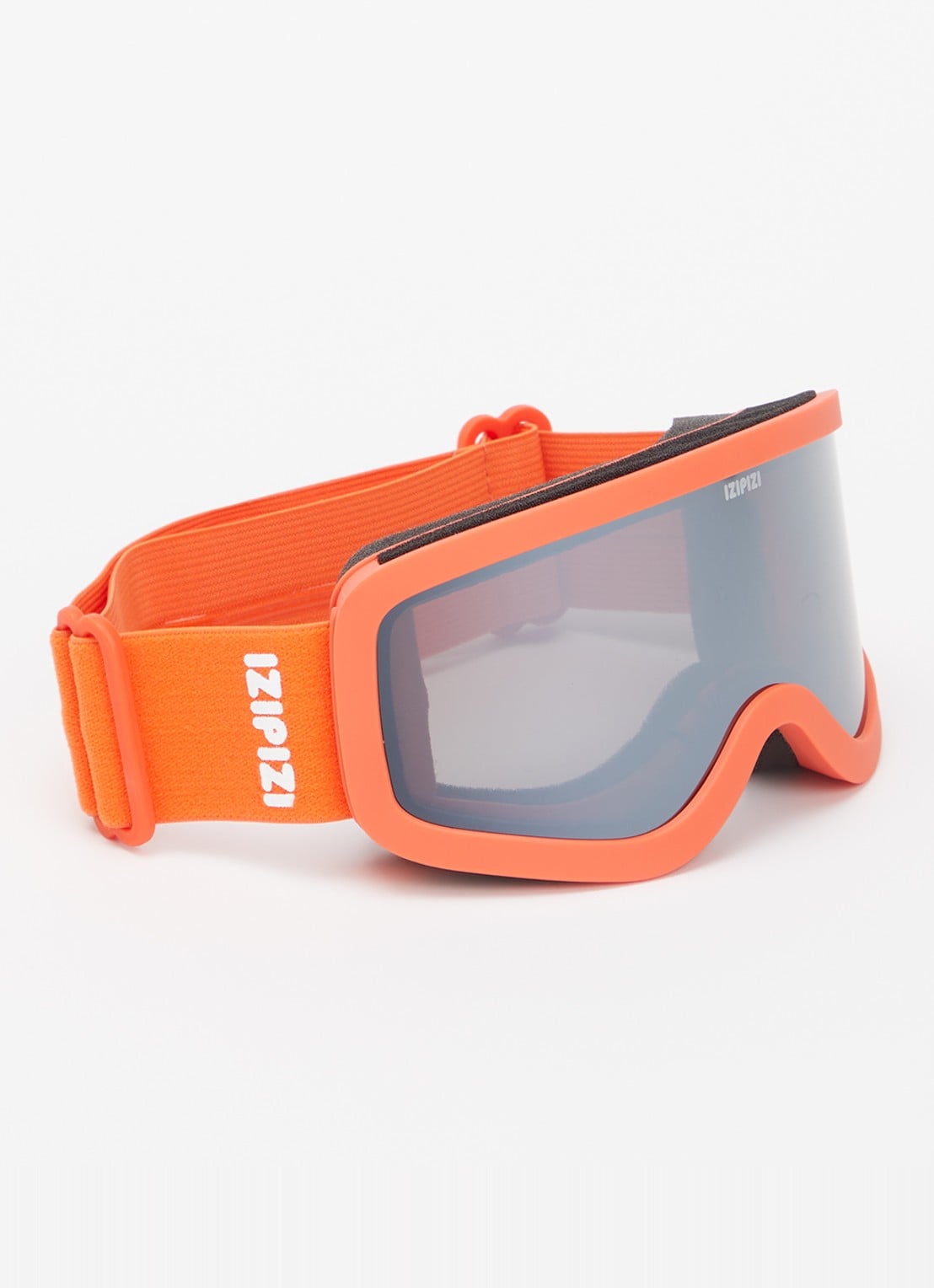 IZIPIZI Snow Junior Skibril - voorkant oranje