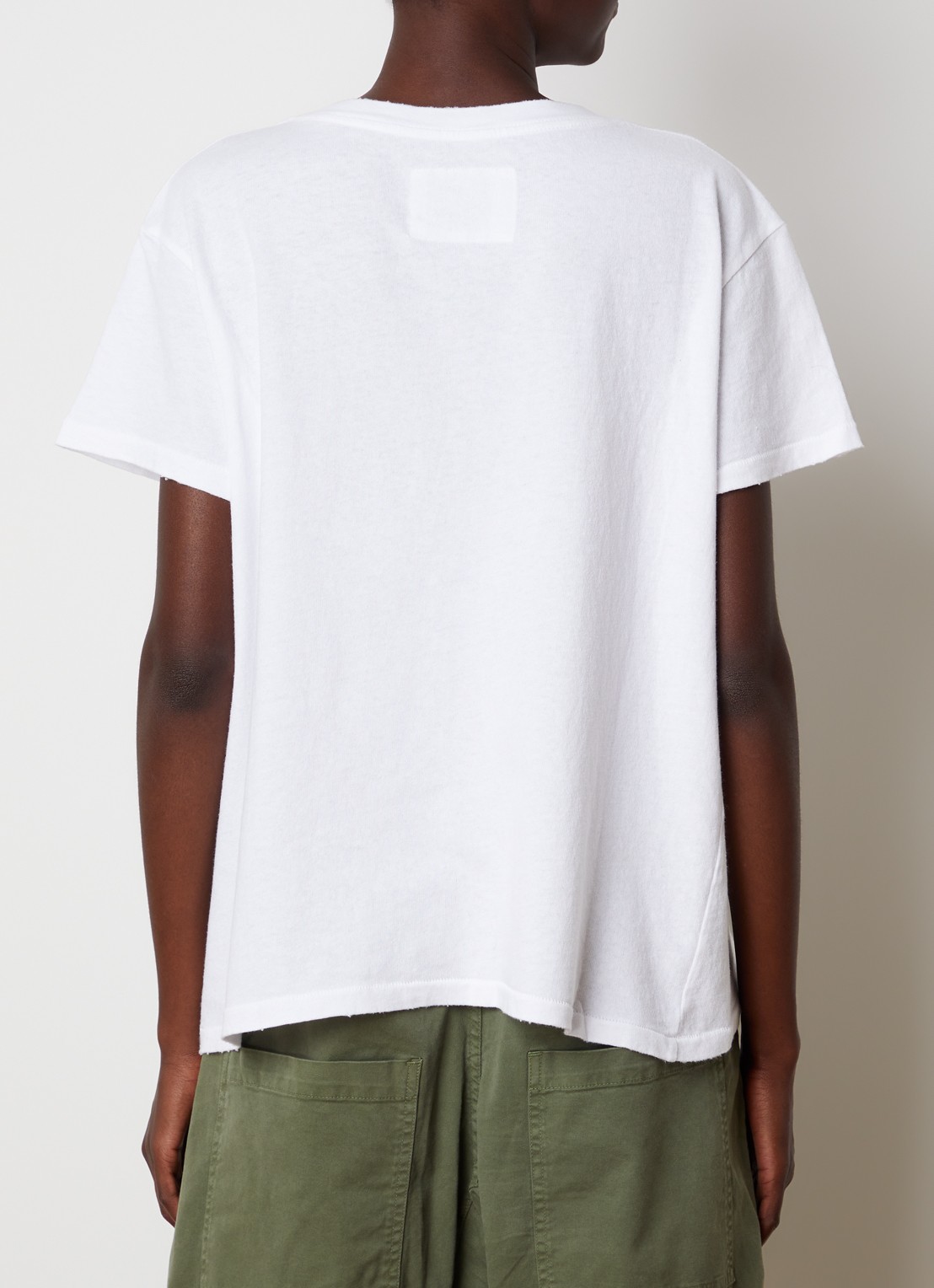 J.W. Anderson Brady T-shirt met print - achterkant wit