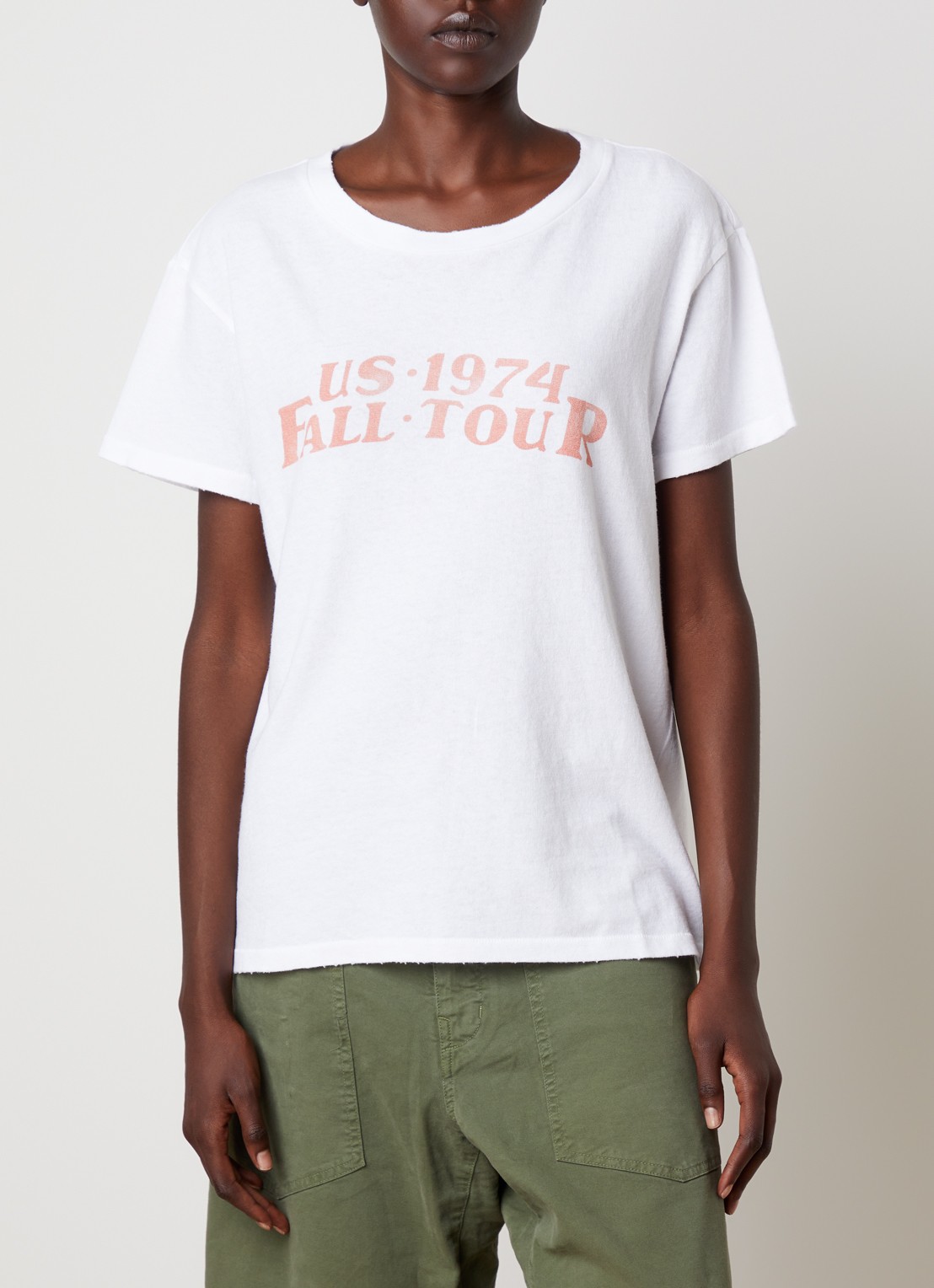 J.W. Anderson Brady T-shirt met print - detail 2 wit