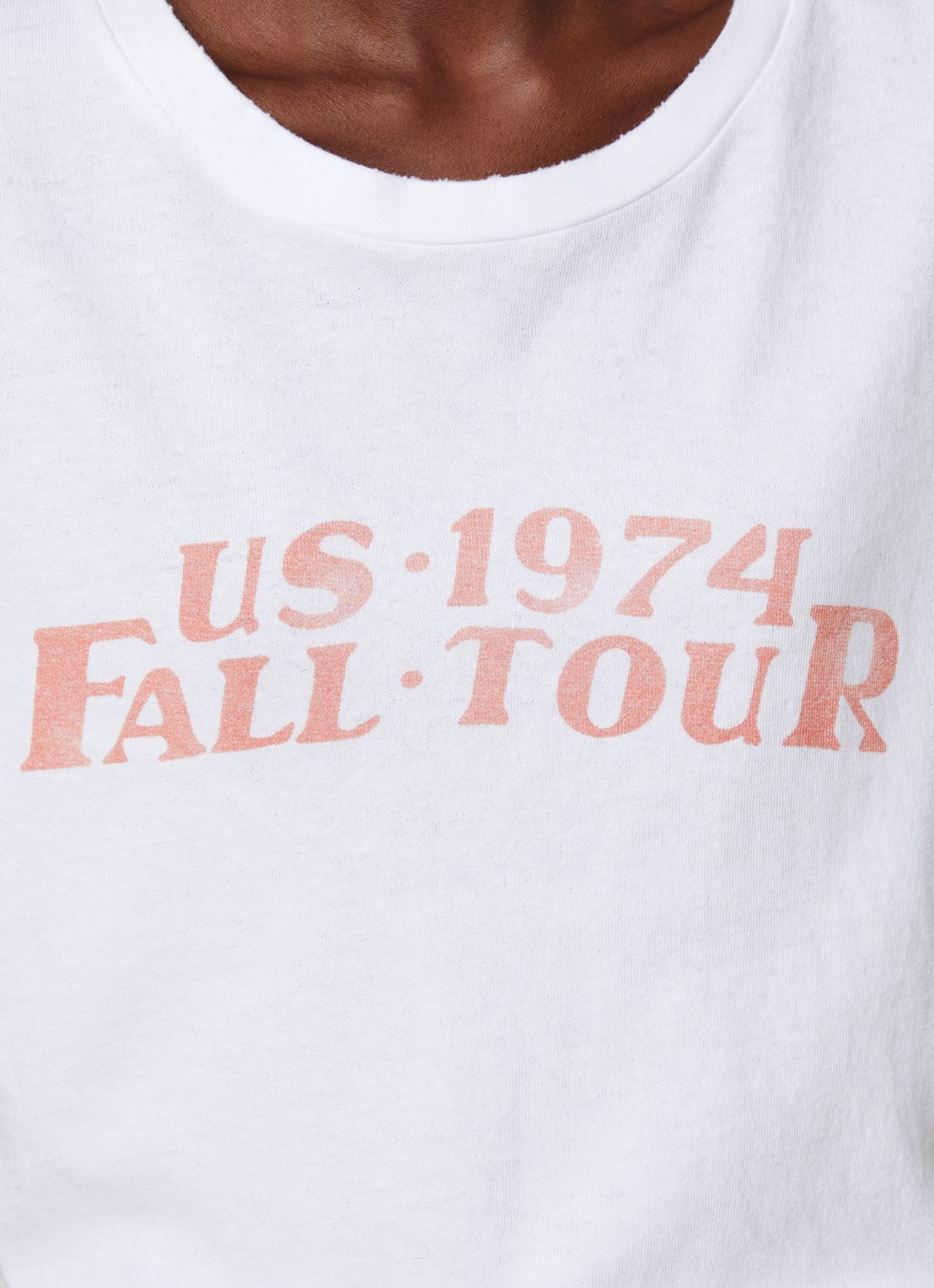 J.W. Anderson Brady T-shirt met print - detail 3 wit