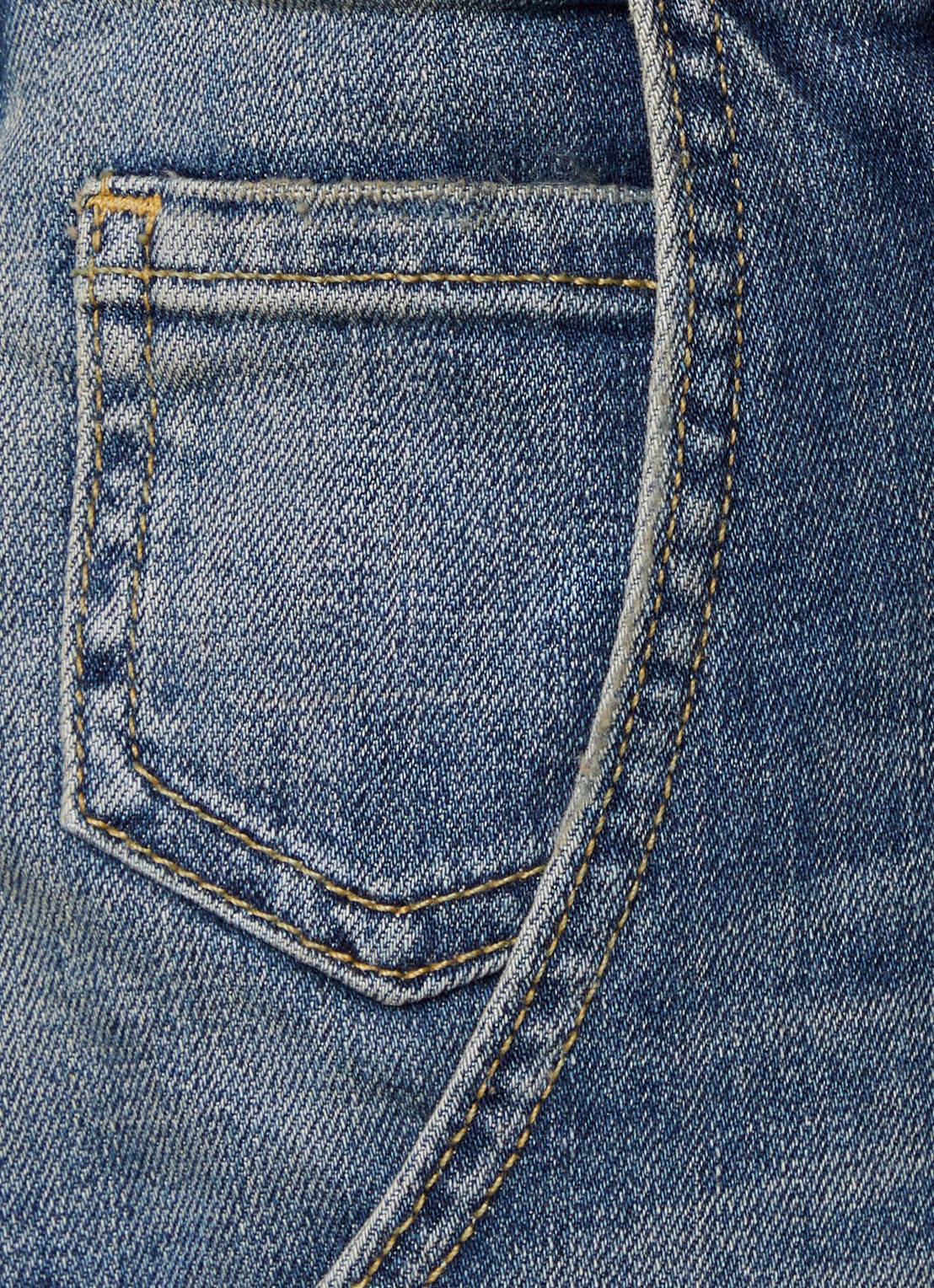 J.W. Anderson Emerson high waist balloon fit jeans met medium wassing - detail 5 indigo